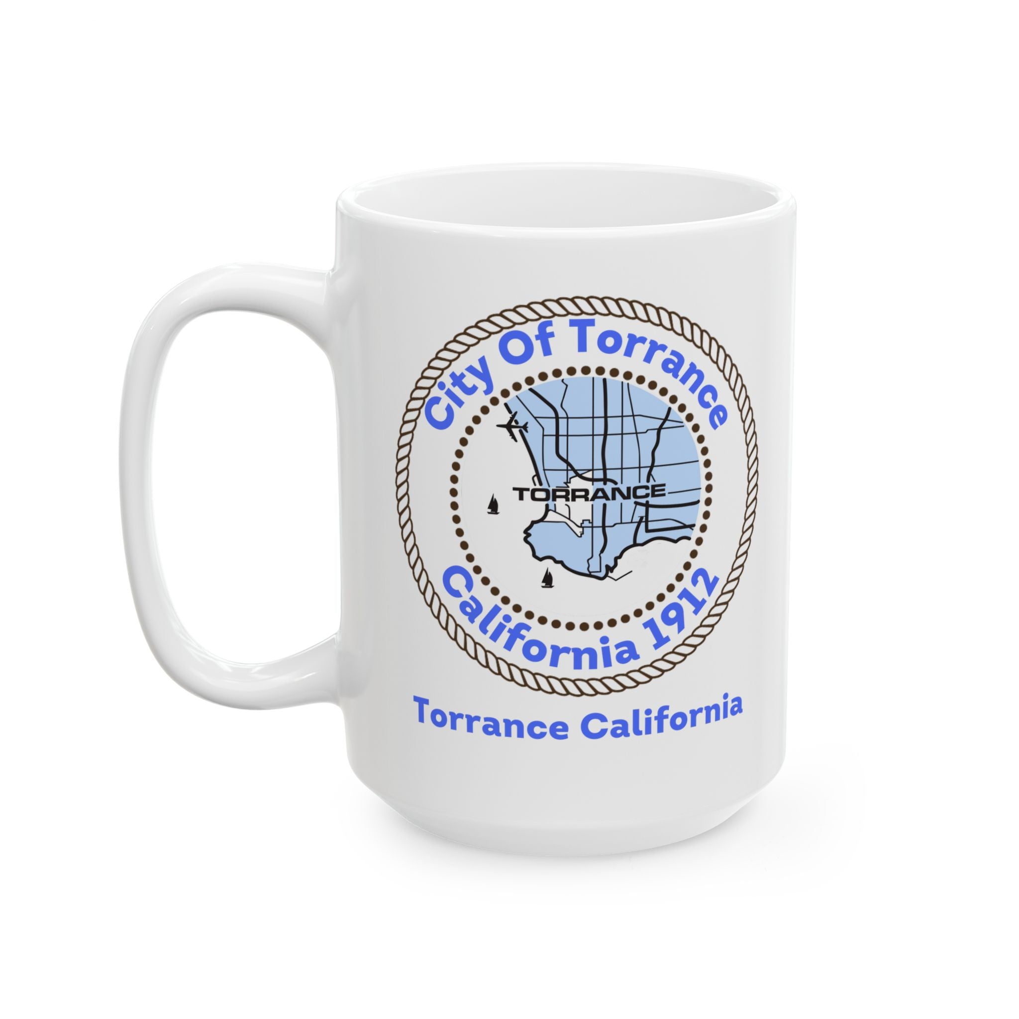Torrance California Ceramic Mug — 11oz & 15oz