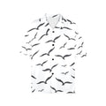 Ocean Birds Women's All Over Print Shirt lite gray （Made in USA，Ships to USA Only）Free Shipping