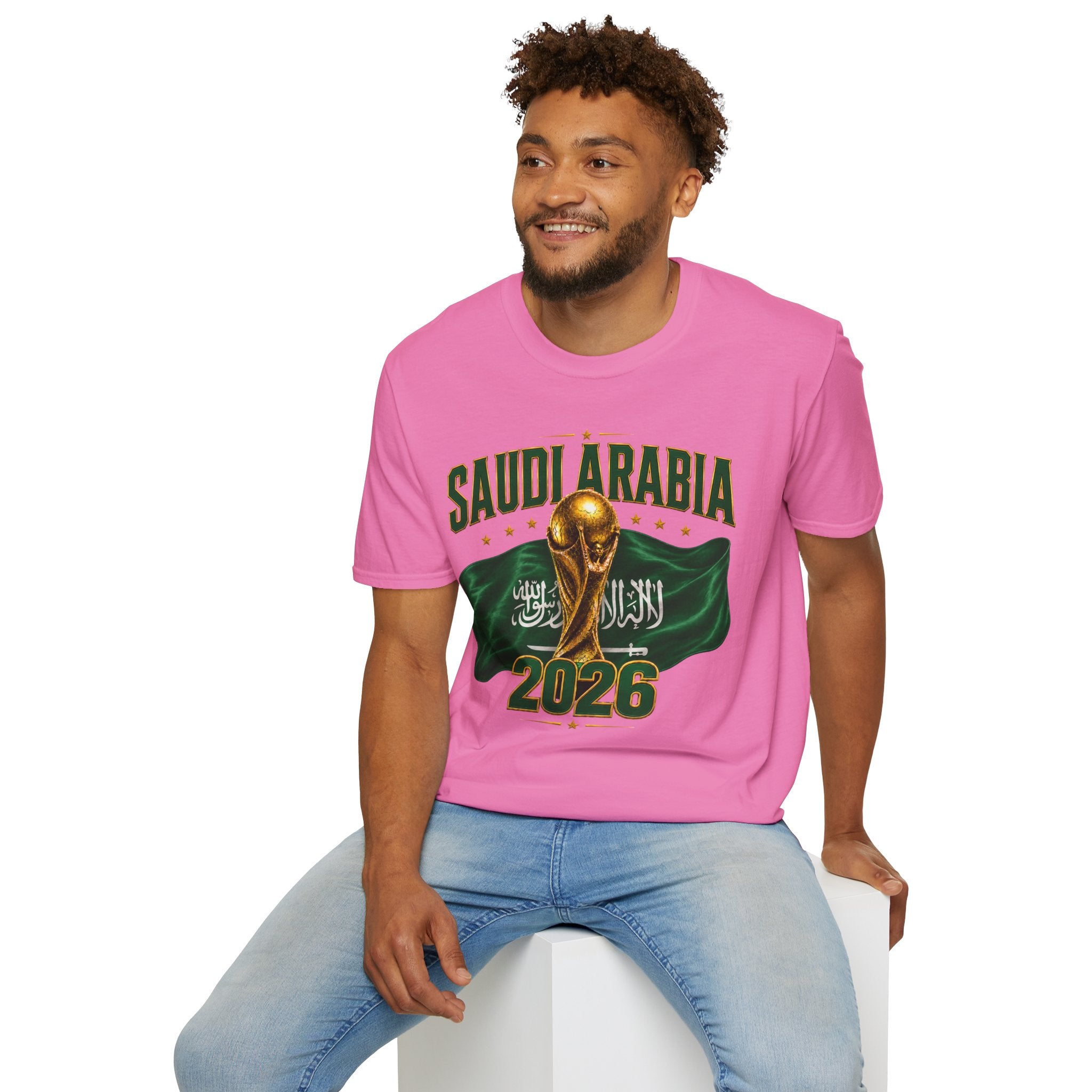Saudi Arabia 2026 World Cup T-Shirt – Soccer Champion Trophy Design