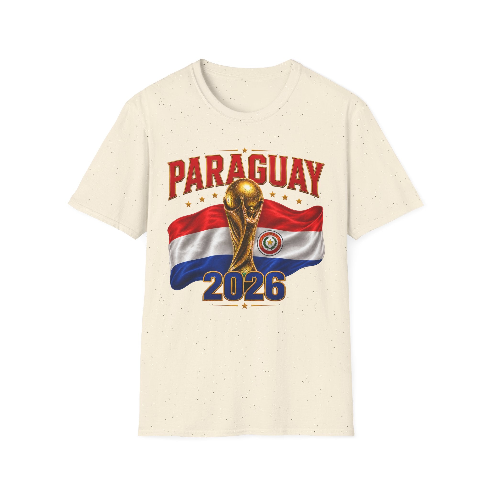 Paraguay 2026 World Cup T-Shirt — Fans Soccer Jersey Tee