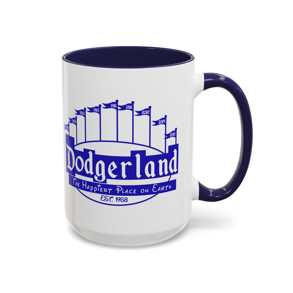 DodgerLAnd Logo Mug | Accent Coffee Mug 11oz or 15oz