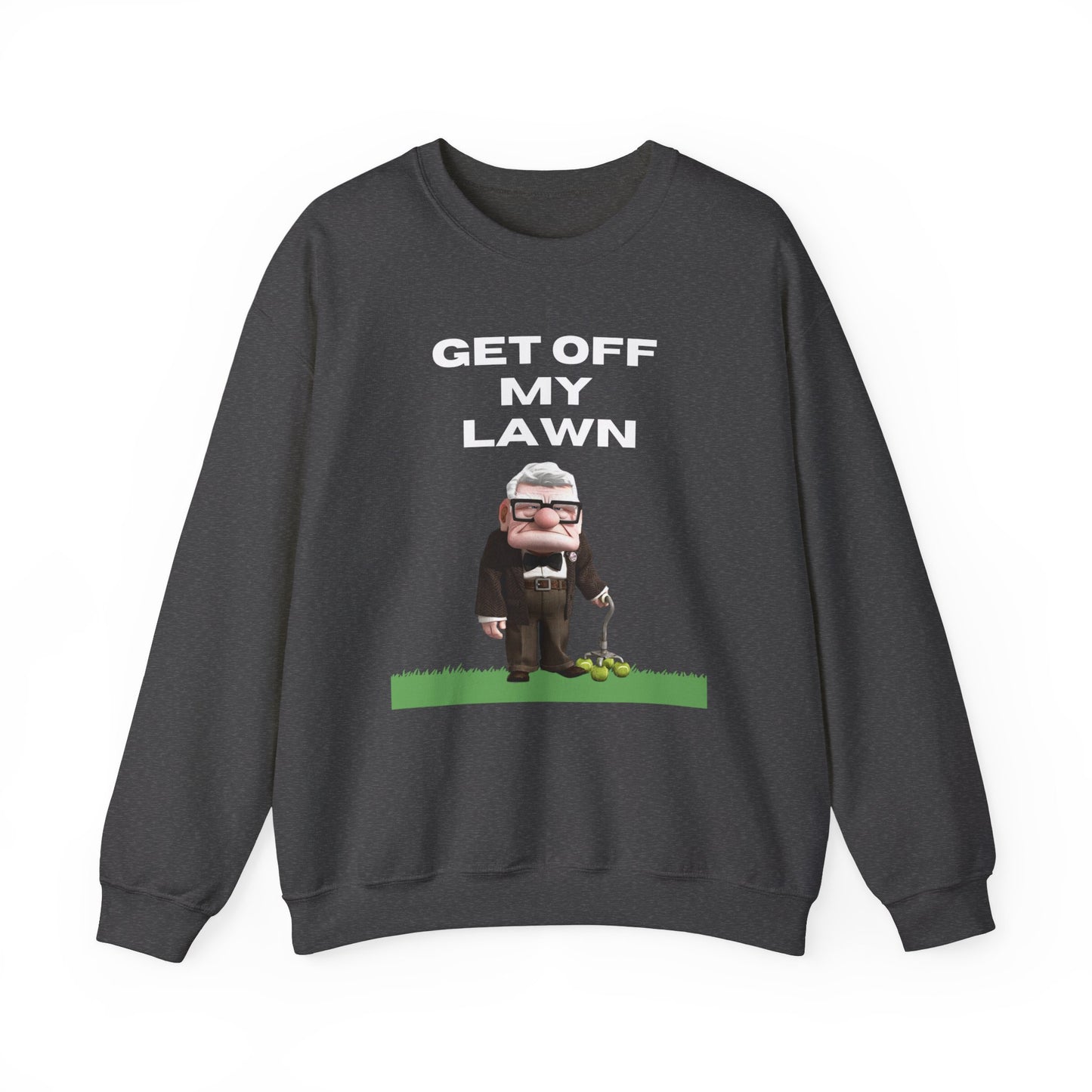 GET OFF My Lawn Unisex Heavy Blend Crewneck Sweatshirt