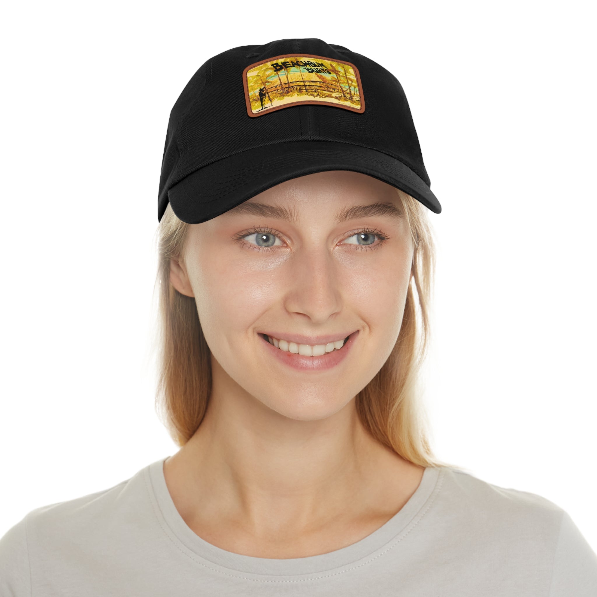 Beach Bum Burts Redondo Beach California - Beach Vibes Mom and Dad Hat, Relaxed Fit Cap, Gift for Dad, Casual Summer Hat