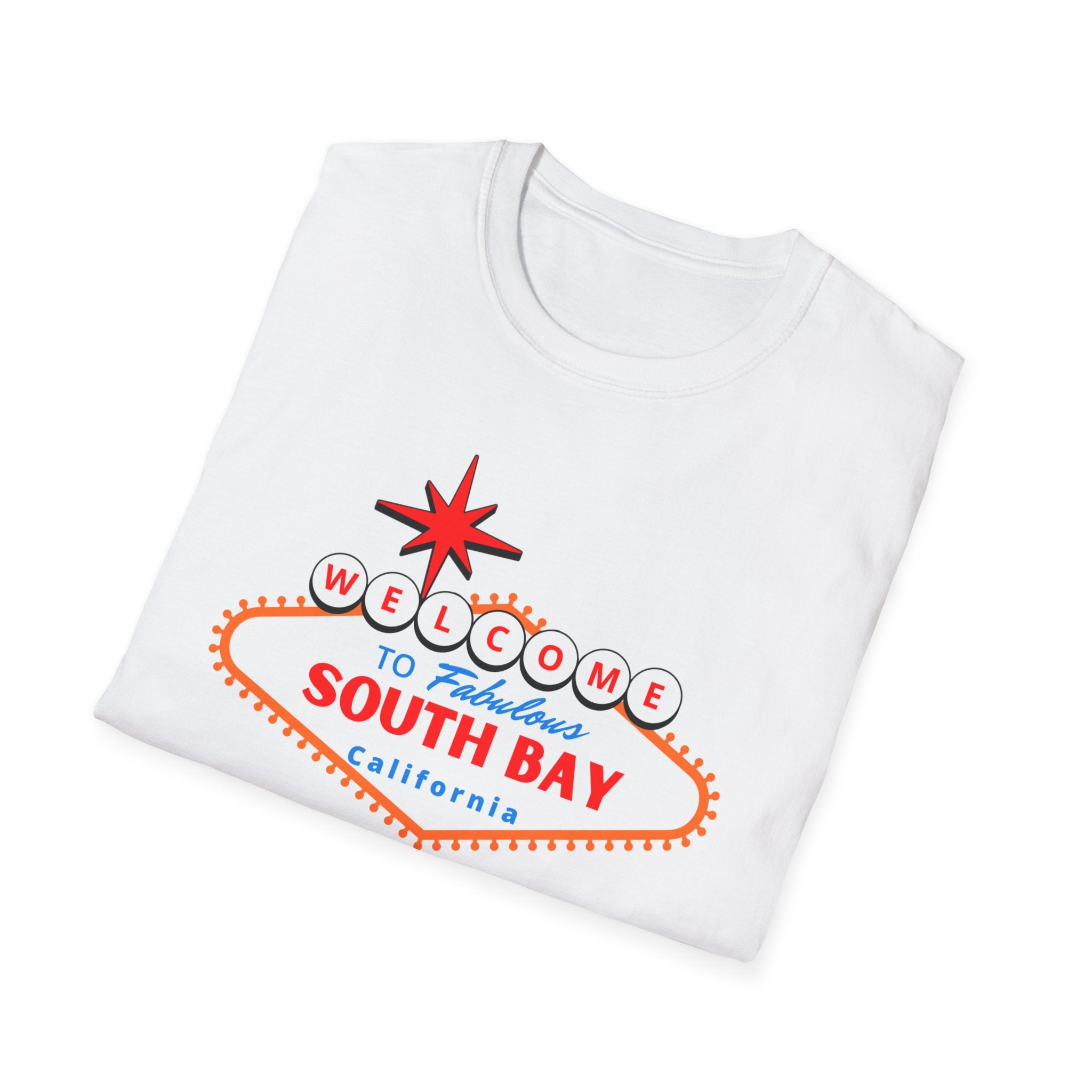 South Bay Welcome Sign T-Shirt — California Vintage Vacation Tee