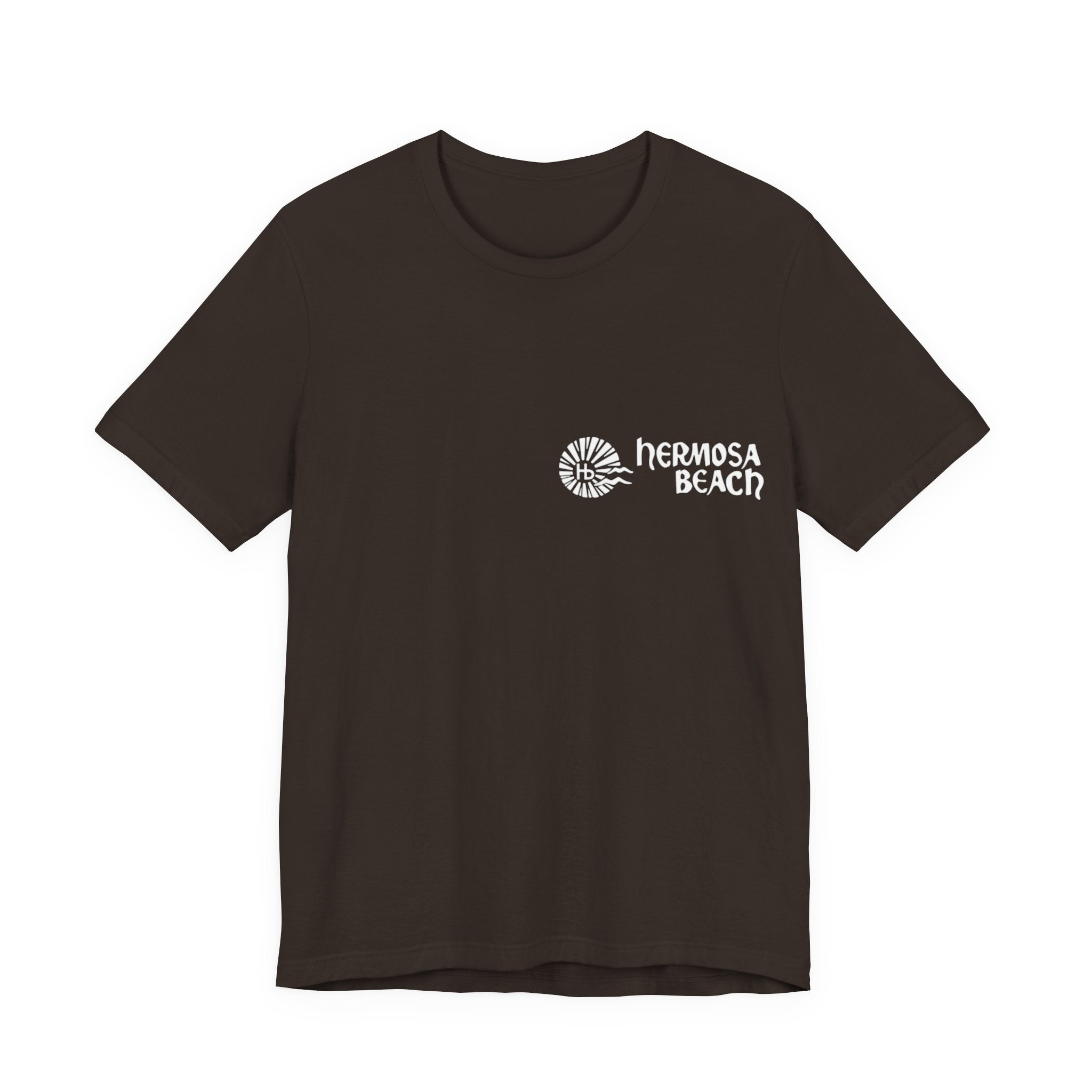 Hermosa Beach Tee — Colorful Front/Back Print Jersey T-Shirt