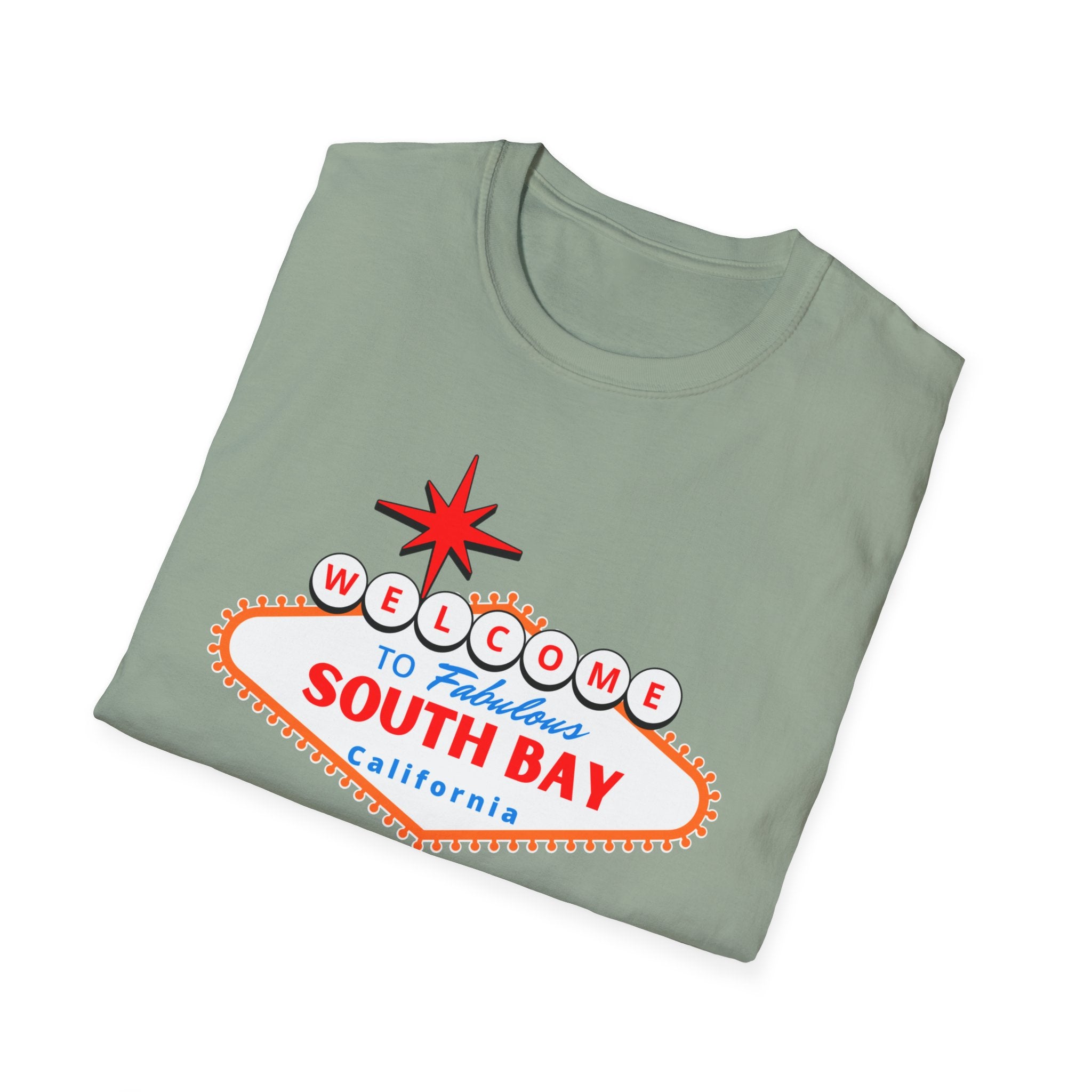 South Bay Welcome Sign T-Shirt — California Vintage Vacation Tee