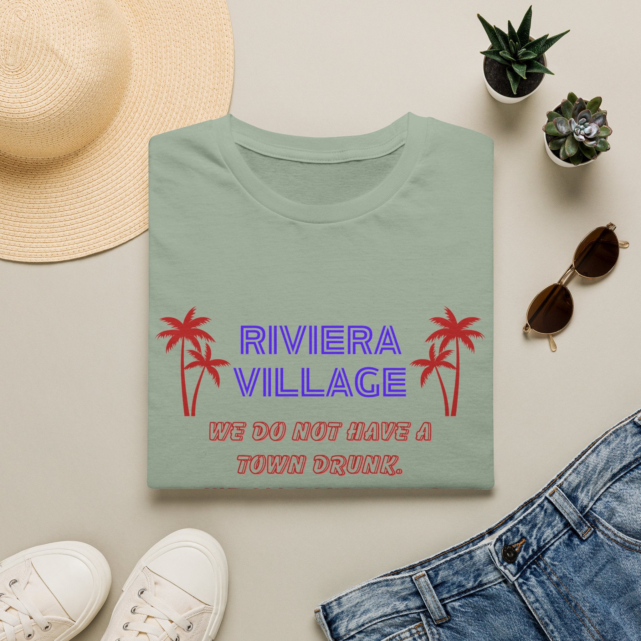 Riviera Village Redondo Beach - The Spillage People - Mens and Womans  Softstyle T-Shirt