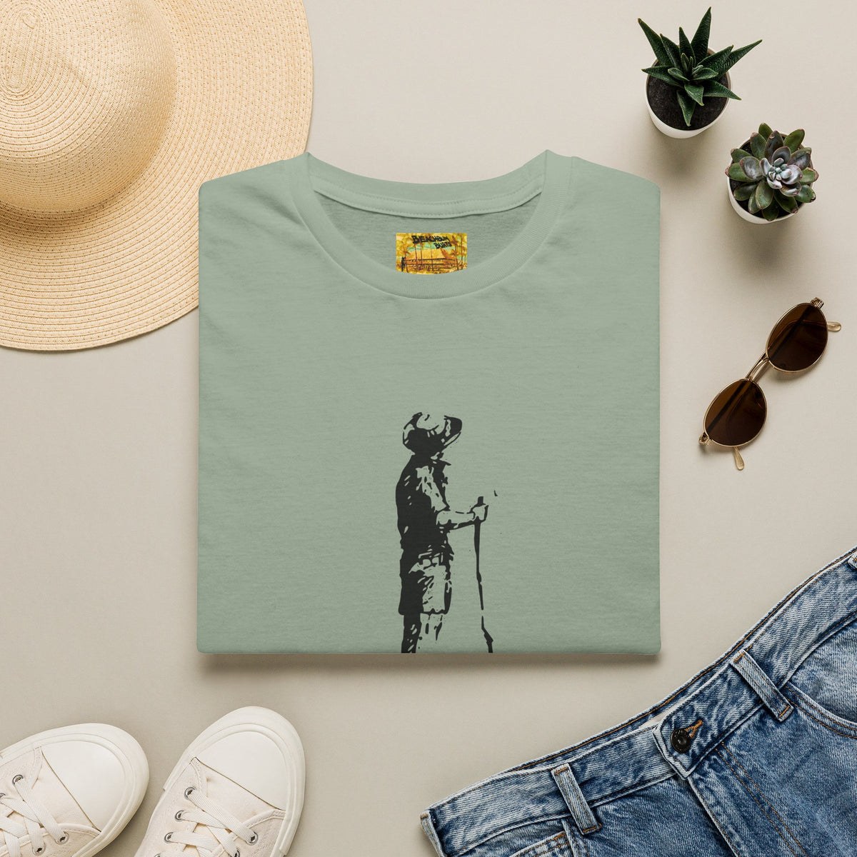 Beach Bum Burt's - Gone  But Not Forgotten - Men's Woman's T-Shirt - Cool Casual Wear, Summer Vibes, Gift for Beach Lovers,  Relaxed Style