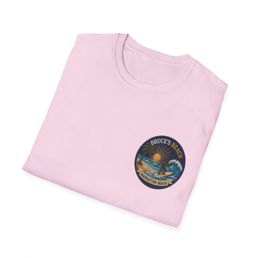Bruce's Beach Manhattan Beach Surf Patch T-Shirt