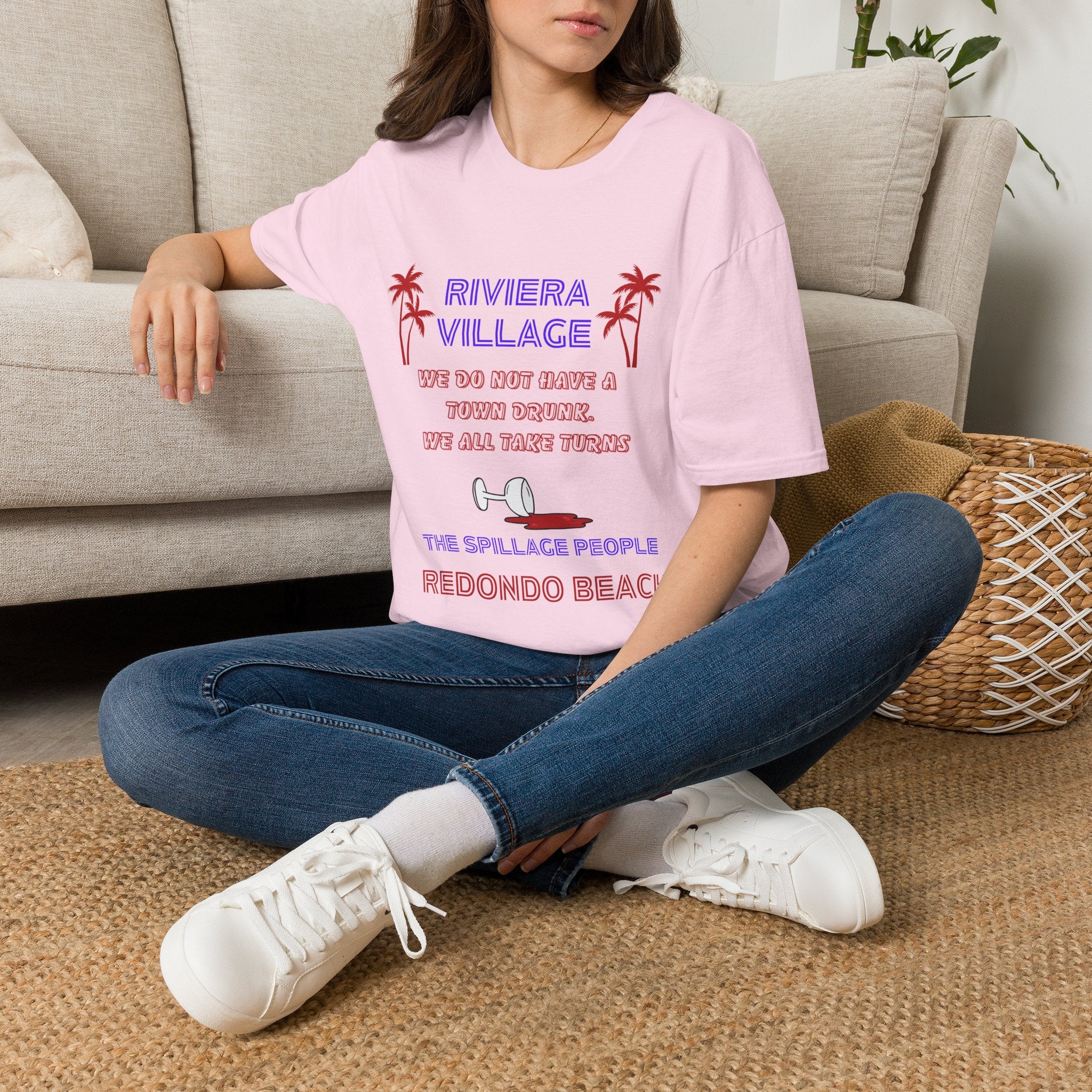 Riviera Village Redondo Beach - The Spillage People - Mens and Womans  Softstyle T-Shirt