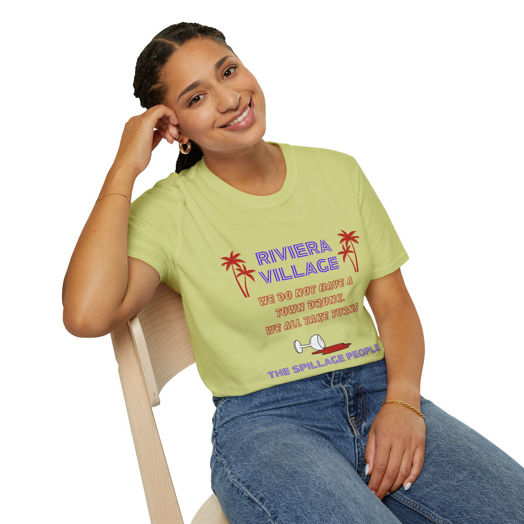 Riviera Village Redondo Beach - The Spillage People - Mens and Womans  Softstyle T-Shirt