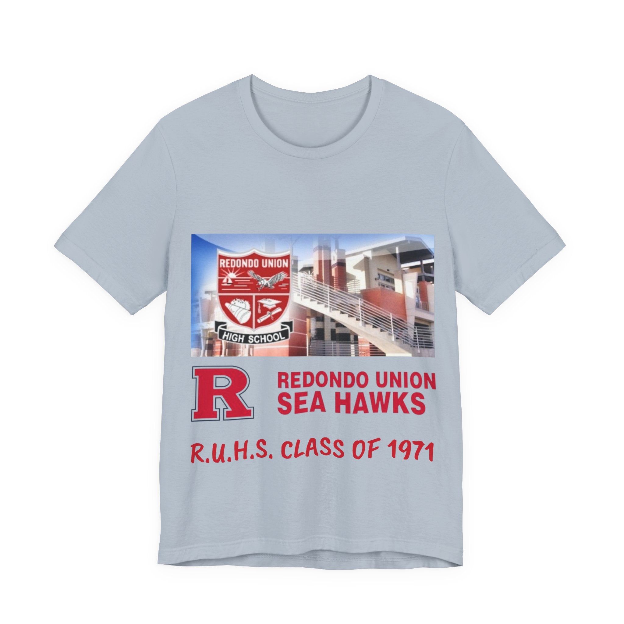 Redondo Union High School Class of 1971 - Unisex Jersey Short Sleeve Tee