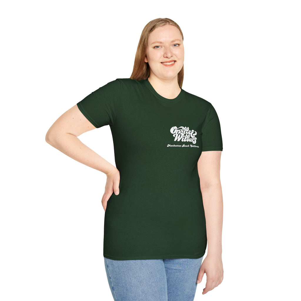 Orville and Wilburs Restaurant Manhattan Beach California - Old South Bay Mom and Dad T-Shirt