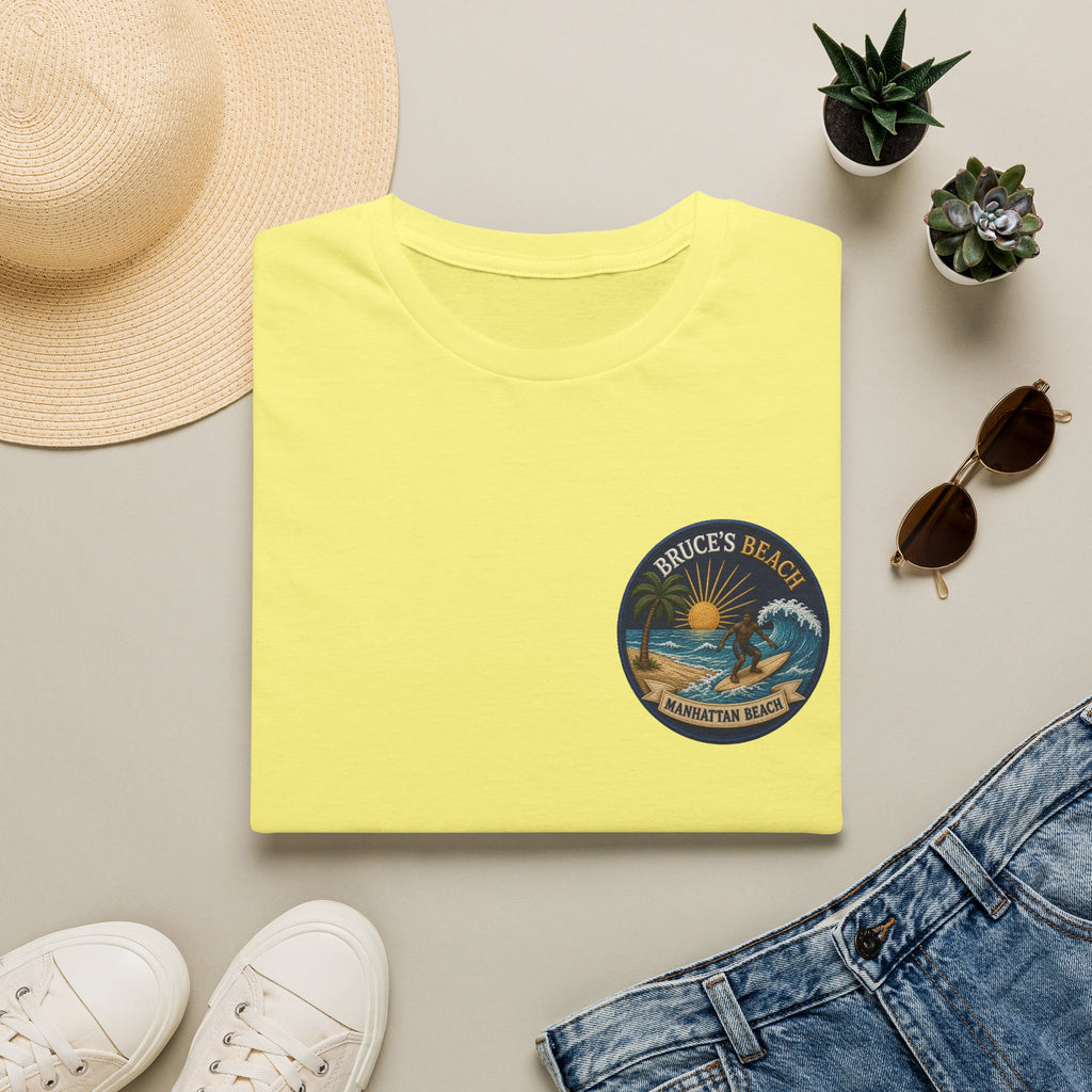 Bruce's Beach Manhattan Beach Surf Patch T-Shirt