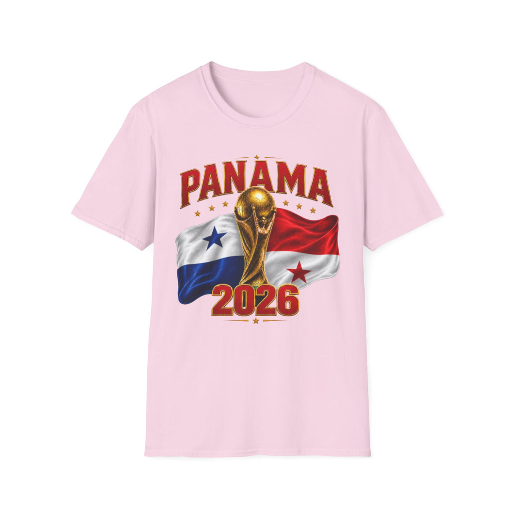 Panama 2026 World Cup T-Shirt — Panama Flag & Trophy Soccer Tee
