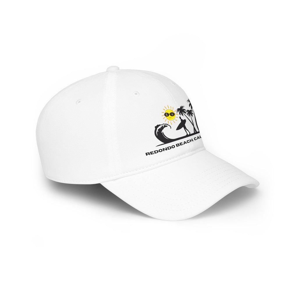 Redondo Beach California Low Profile Baseball Cap
