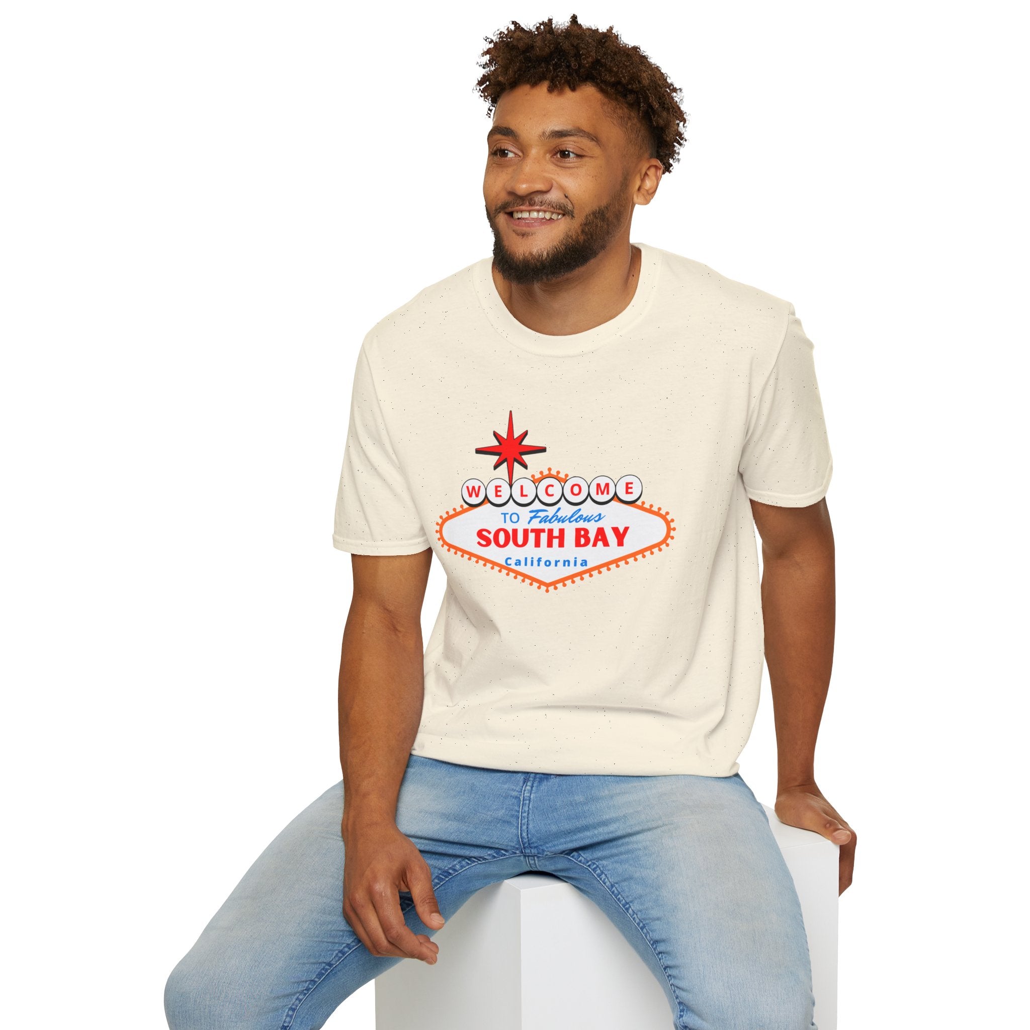 South Bay Welcome Sign T-Shirt — California Vintage Vacation Tee