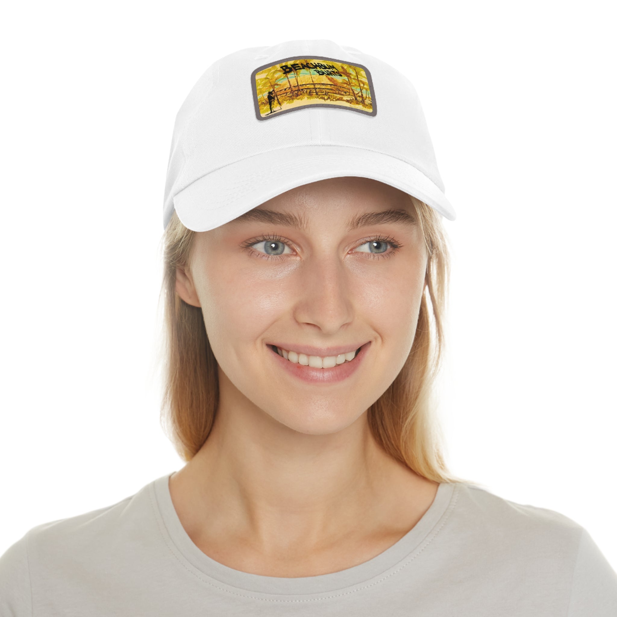 Beach Bum Burts Redondo Beach California - Beach Vibes Mom and Dad Hat, Relaxed Fit Cap, Gift for Dad, Casual Summer Hat