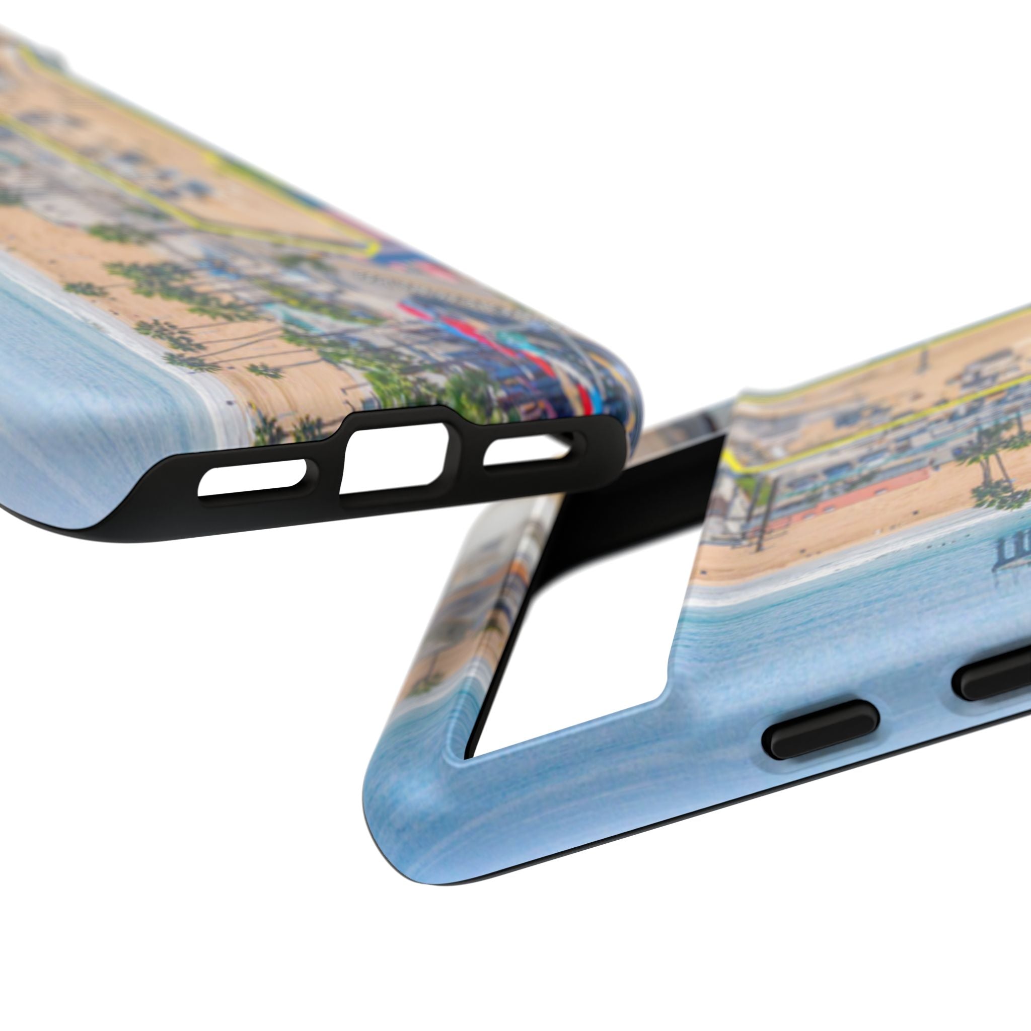 Phone Cases, Manhattan Beach California iPhone Samsung Google Tough Cases, Beach Lovers Gifts, Coastal Accessories, Ocean Phone Covers,