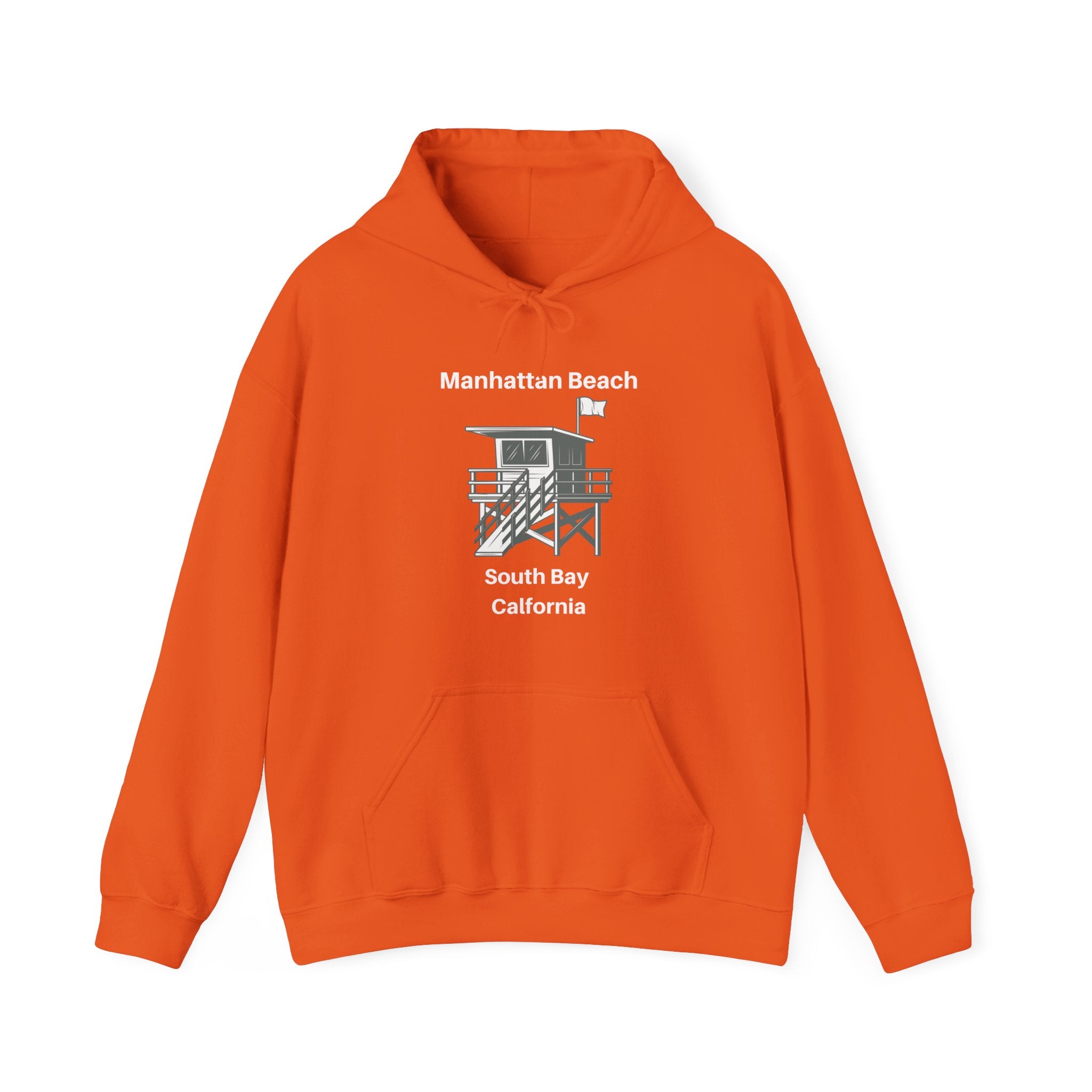 Manhattan Beach South Bay California Unisex Heavy Blend™ Hooded Sweatshirt