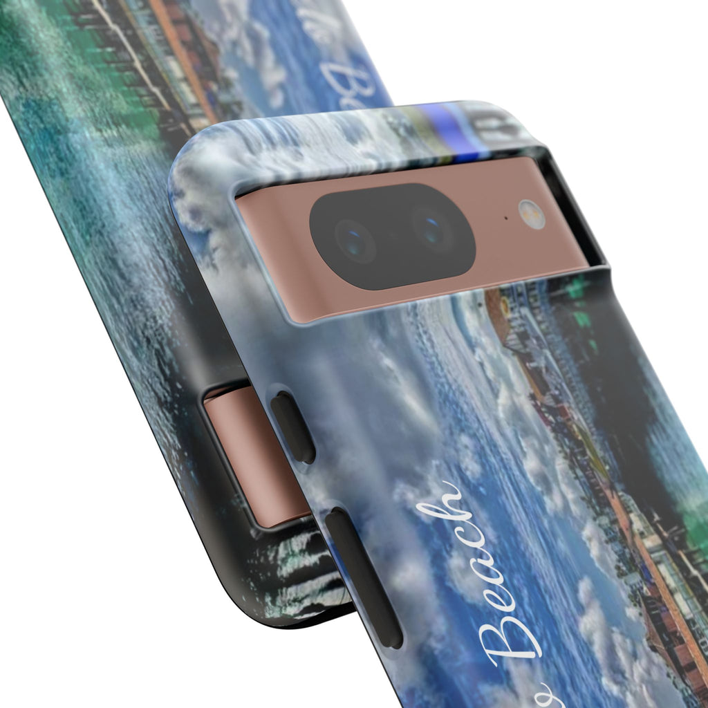 Phone Cases, Redondo Beach California King Harbor Design, Protective Covers, iPhone Accessories, Samsung Accessories, Gift for Travelers