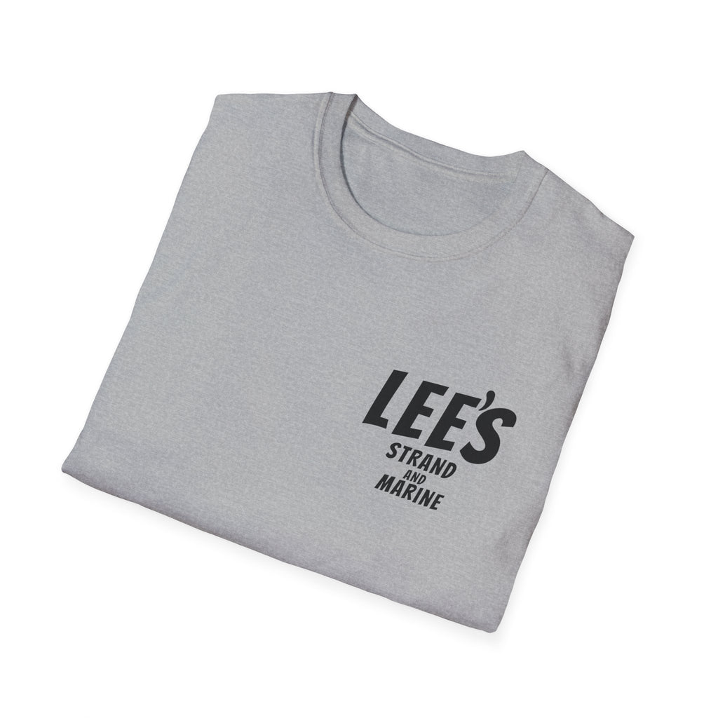 Greasy Lee's Manhattan Beach Old School T-Shirt | Marine and Strand Manhattan Beach Vintage Surf Design