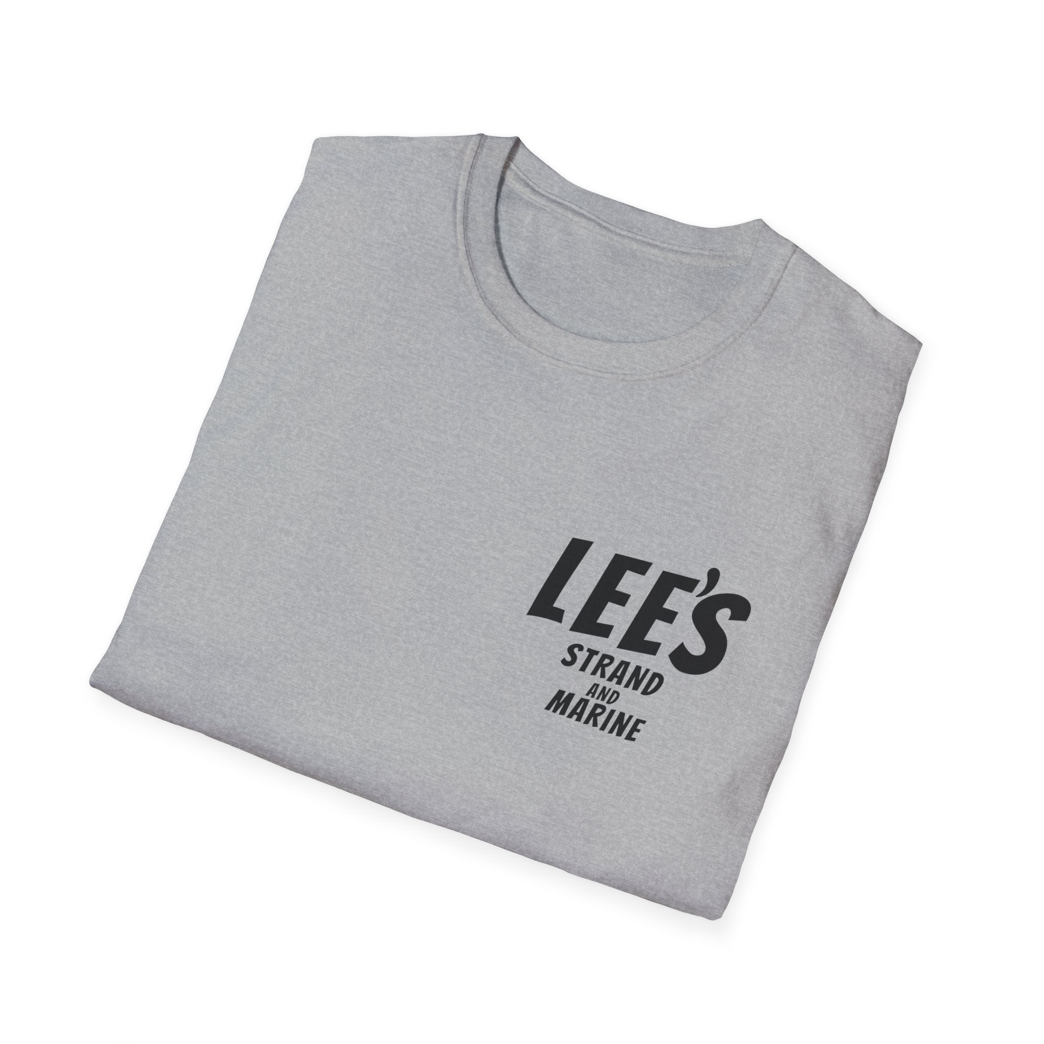 Greasy Lee's Manhattan Beach Old School T-Shirt | Marine and Strand Manhattan Beach Vintage Surf Design
