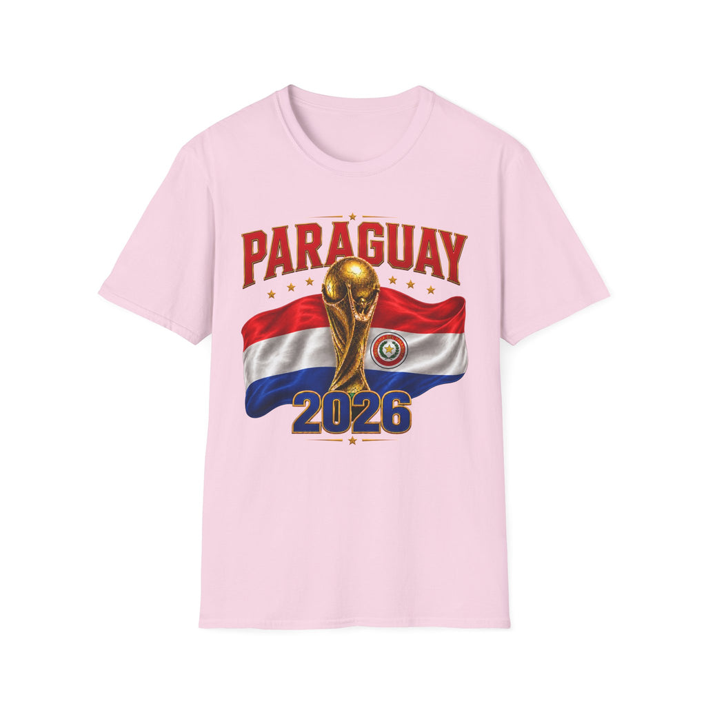 Paraguay 2026 World Cup T-Shirt — Fans Soccer Jersey Tee