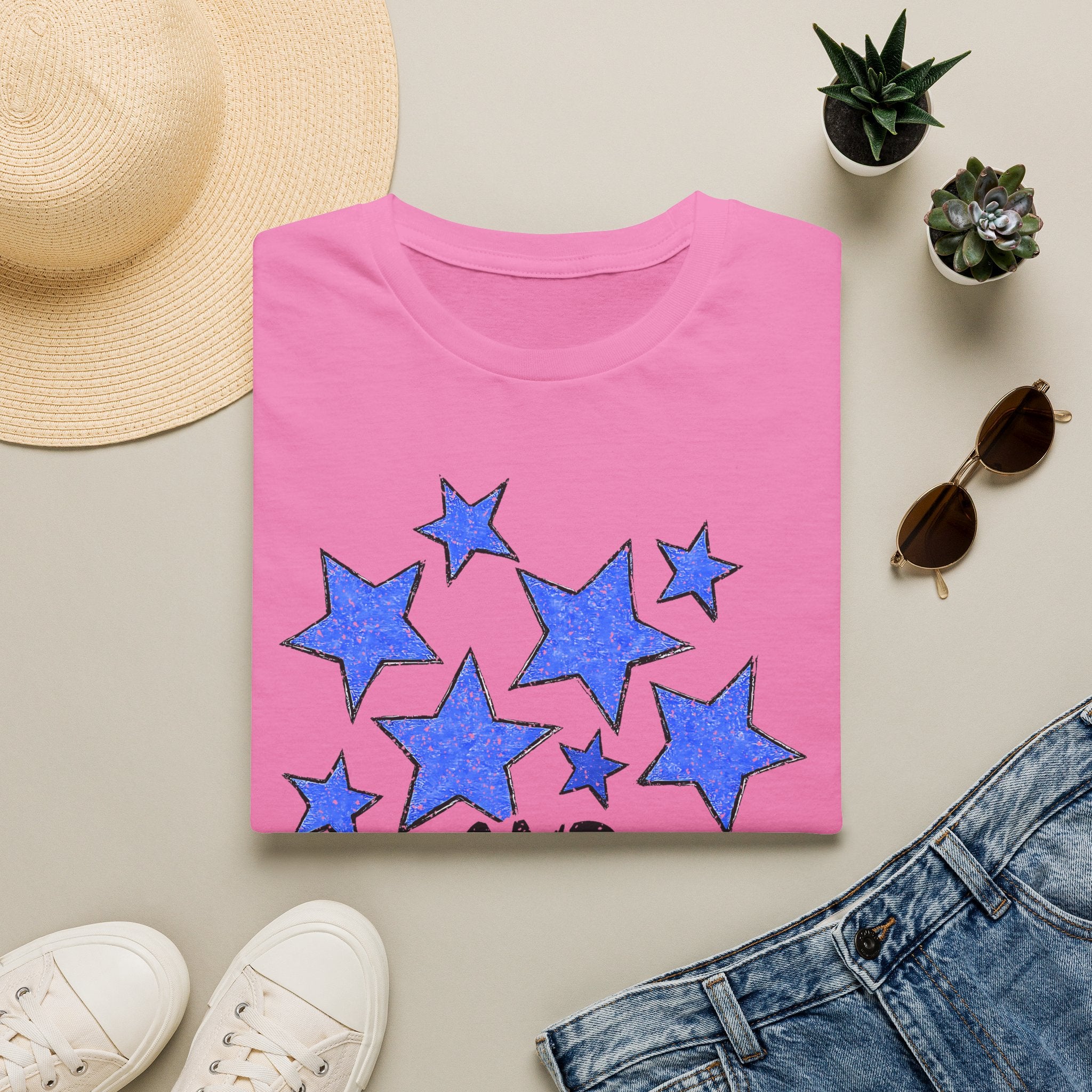 Stars and Stripes T-Shirt — Flag Graphic Patriotic Tee