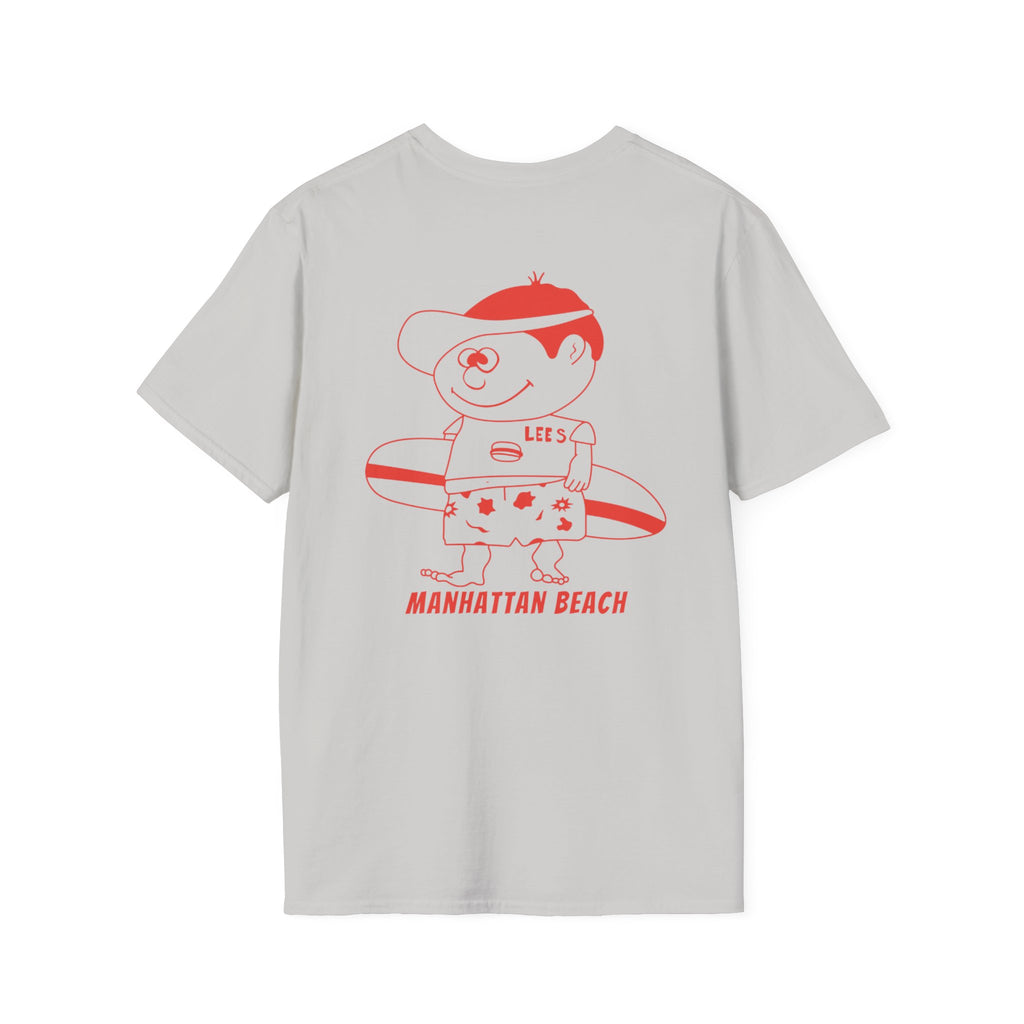 Greasy Lee's  Strand and Marine Old School T-Shirt | Manhattan Beach vintage surfer logo