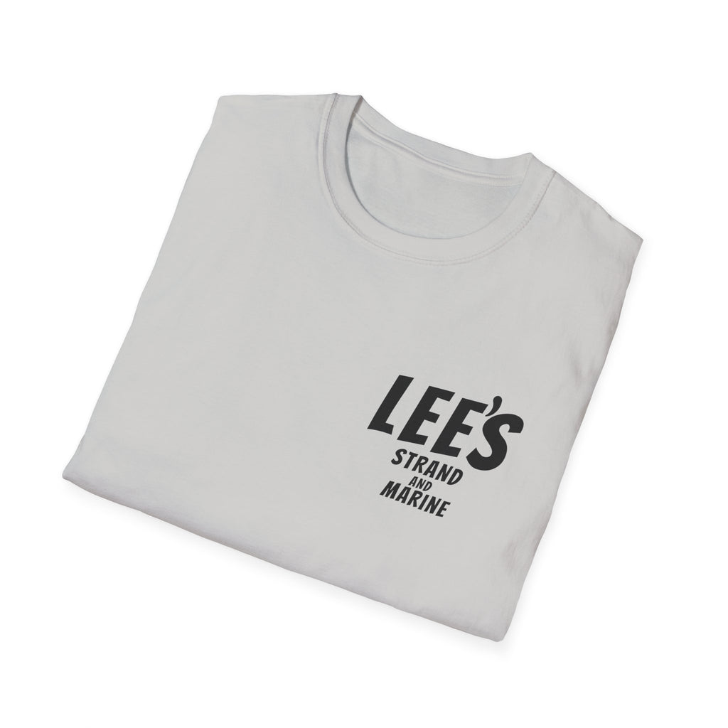 Greasy Lee's Manhattan Beach Old School T-Shirt | Marine and Strand Manhattan Beach Vintage Surf Design