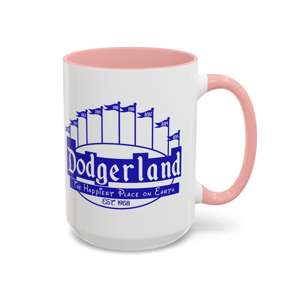 DodgerLAnd Logo Mug | Accent Coffee Mug 11oz or 15oz