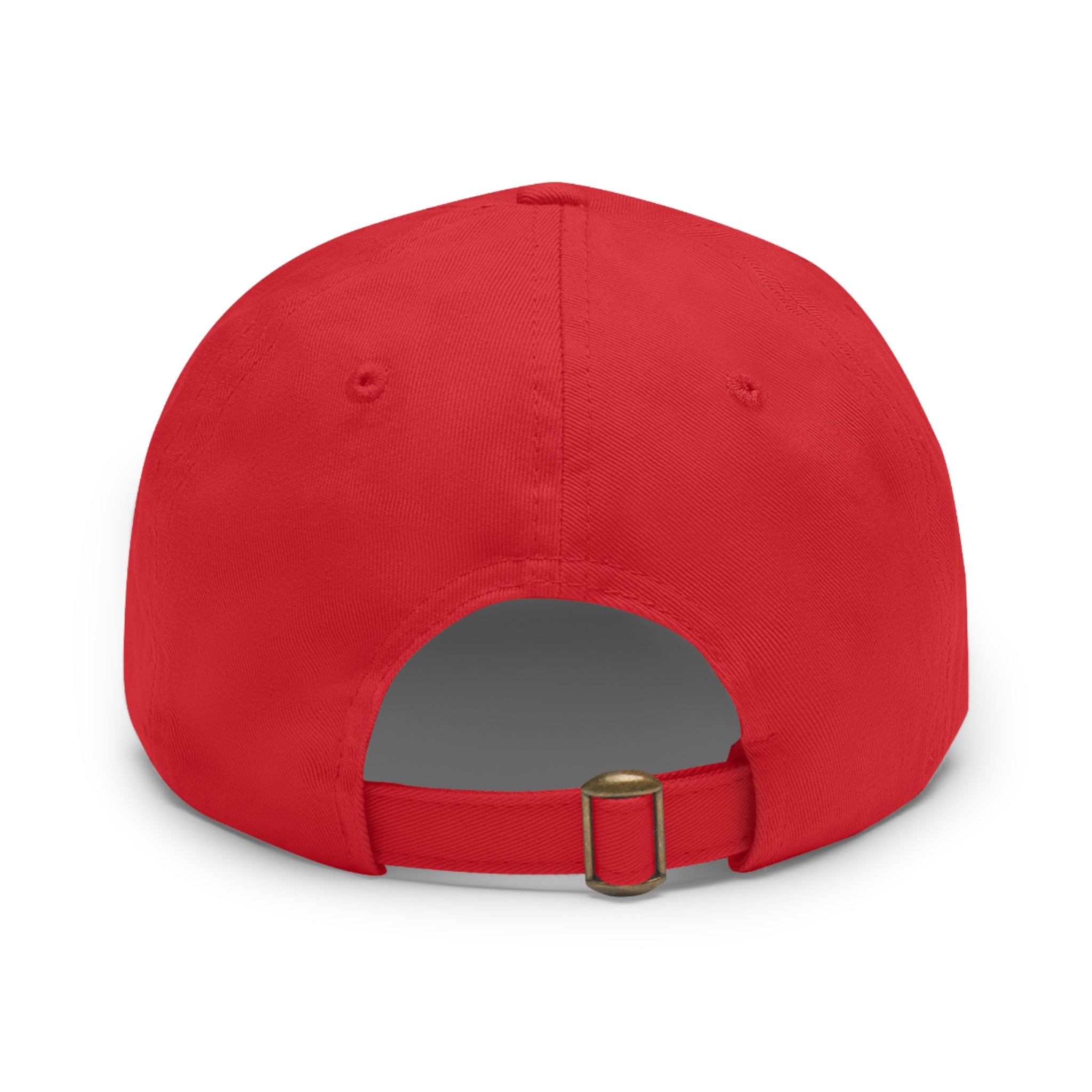 Proud to be Called Beach Trash Manhattan Beach  Leather Patch Dad Hat — Vintage Manhattan Beach Logo