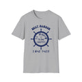West Harbor San Pedro Ship Wheel Minno Island Charters T-Shirt | 3 Hour Tours