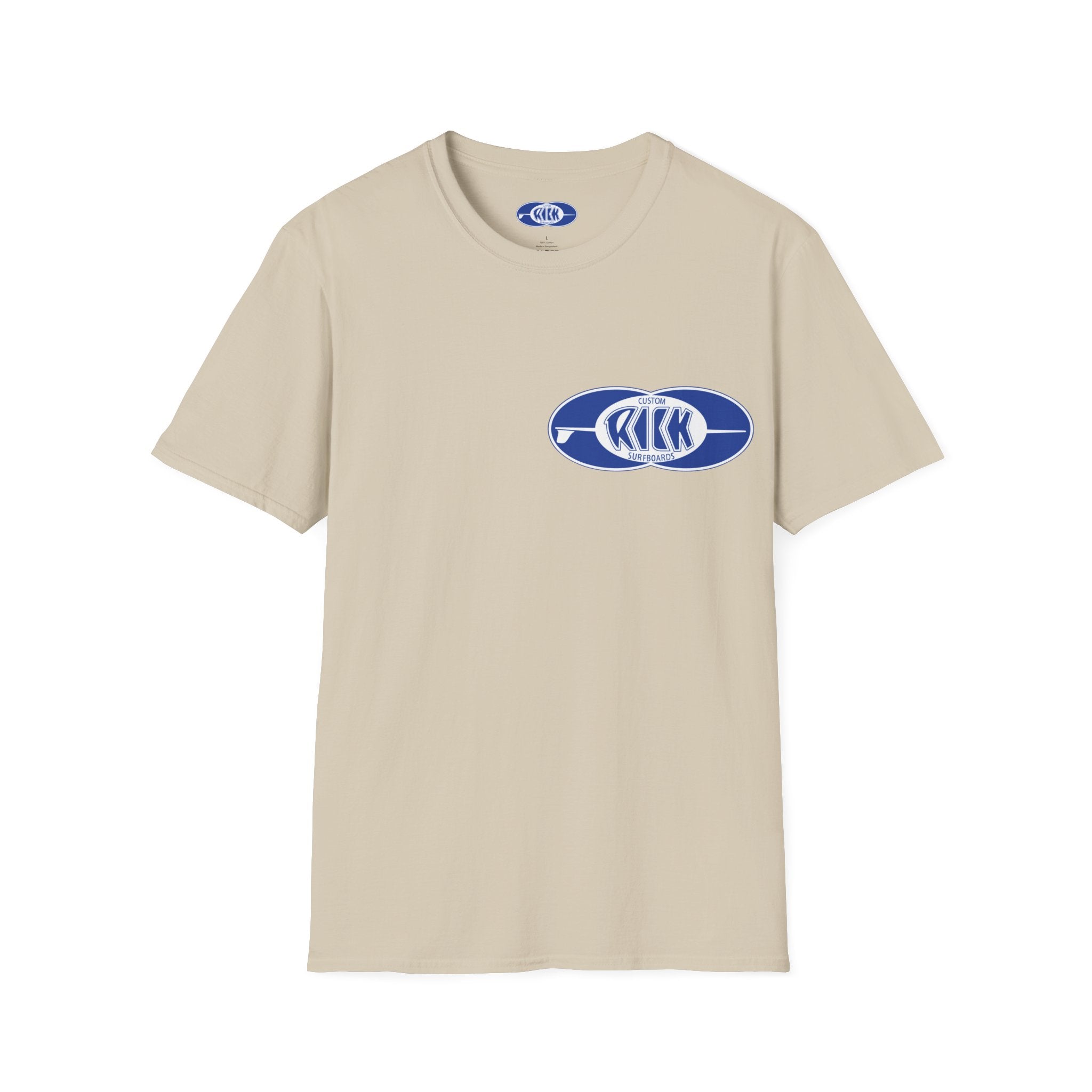 Rick Surfboards Graphic T-Shirt — Printed Front & Back (Multiple Colors)