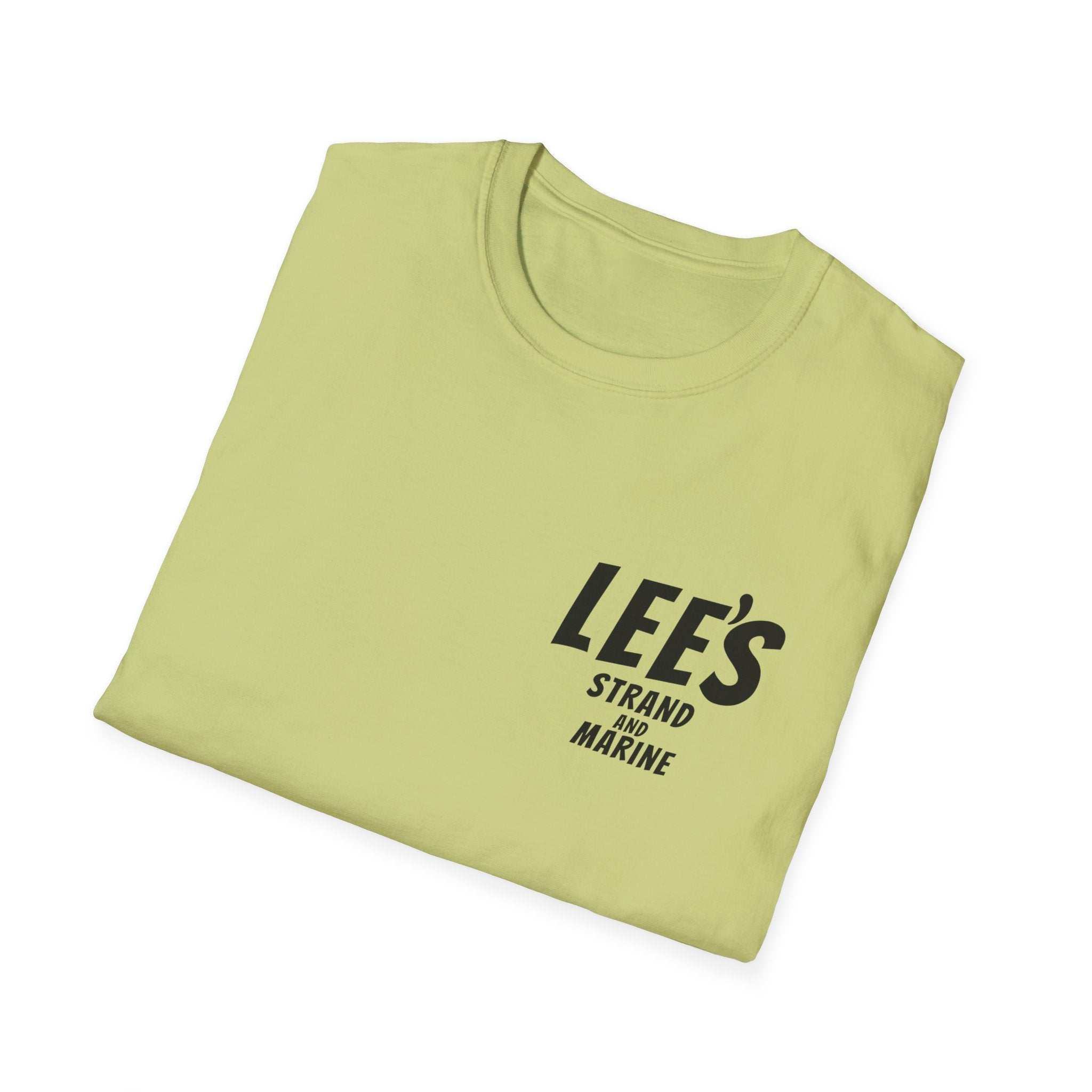 Greasy Lee's Manhattan Beach Old School T-Shirt | Marine and Strand Manhattan Beach Vintage Surf Design