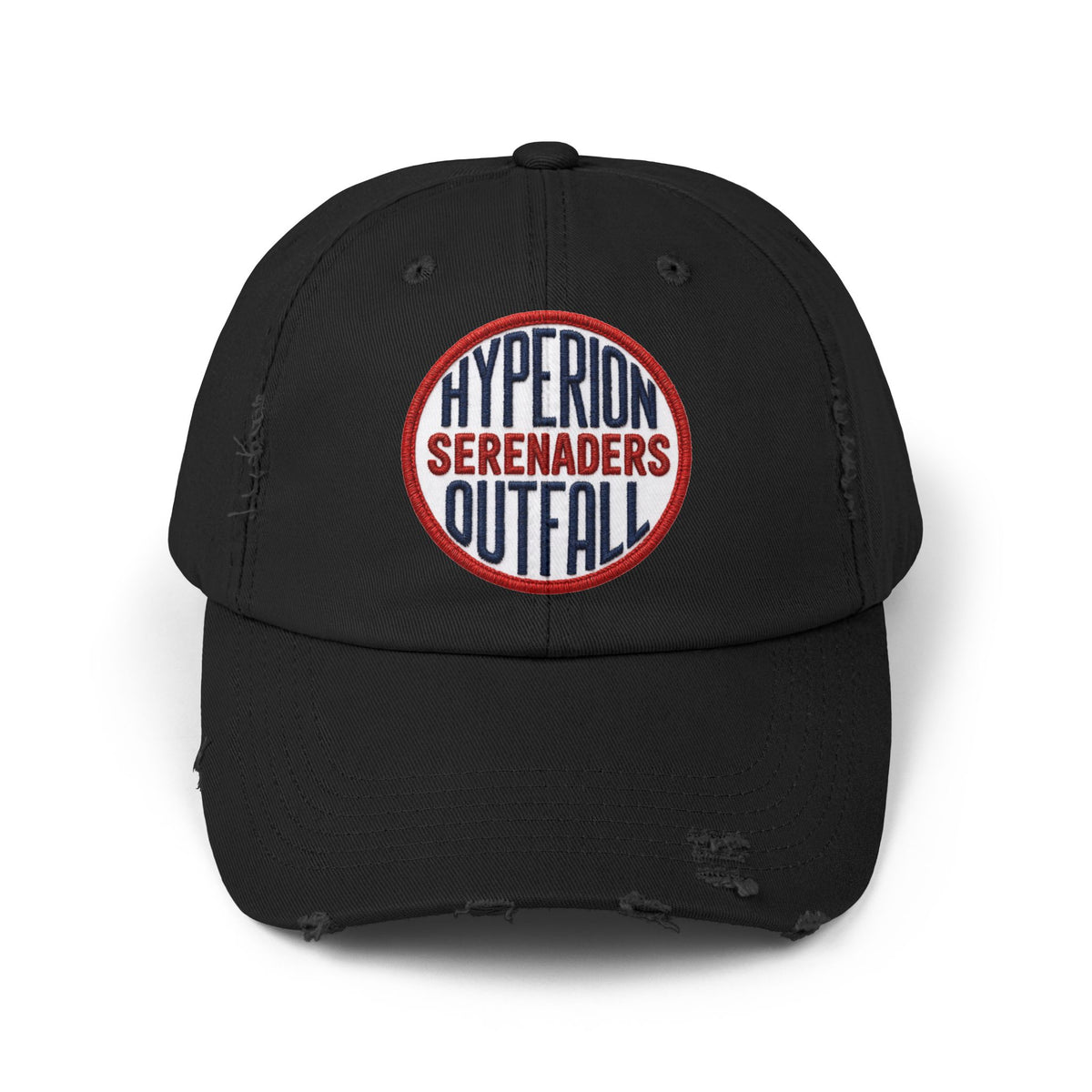 Distressed Cap — "Hyperion Outfall Serenaders" Manhattan Beach Patch Hat