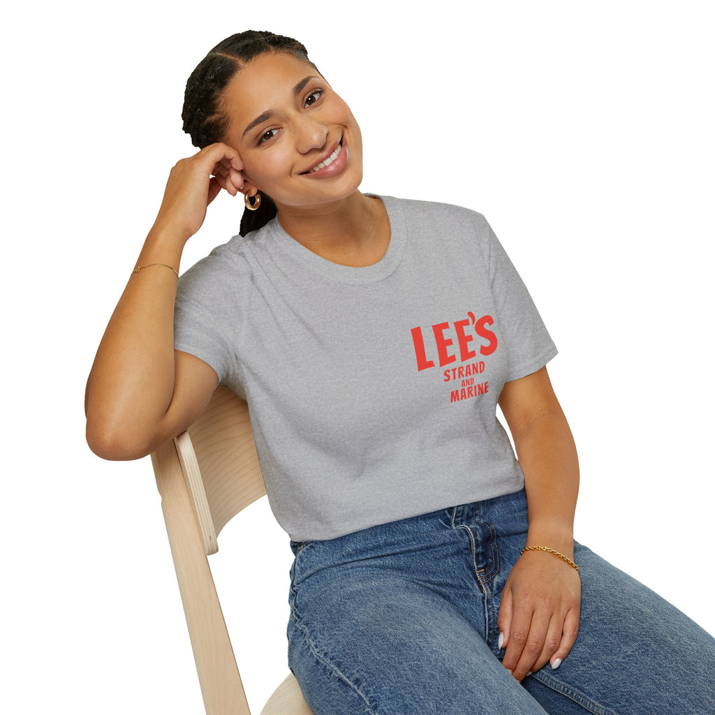 Greasy Lee's  Strand and Marine Old School T-Shirt | Manhattan Beach vintage surfer logo