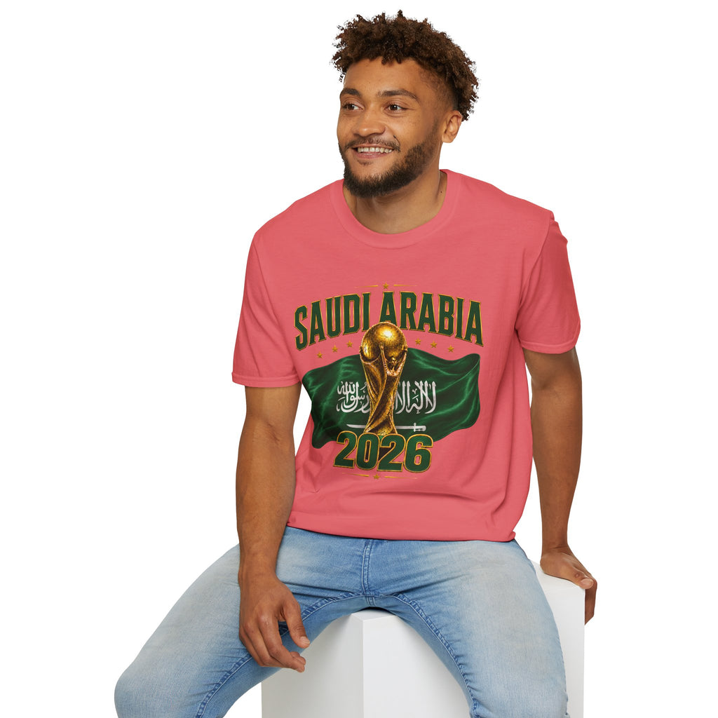 Saudi Arabia 2026 World Cup T-Shirt – Soccer Champion Trophy Design