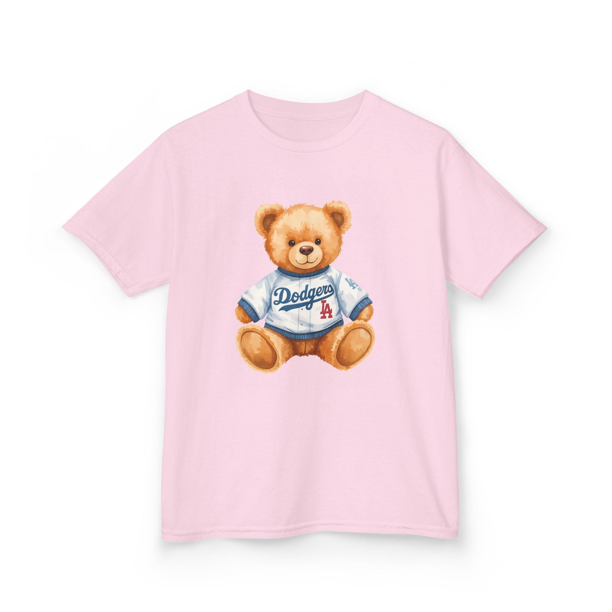 Teddy Bear Tee, Kids Baseball Shirt | Cute Plush Mascot