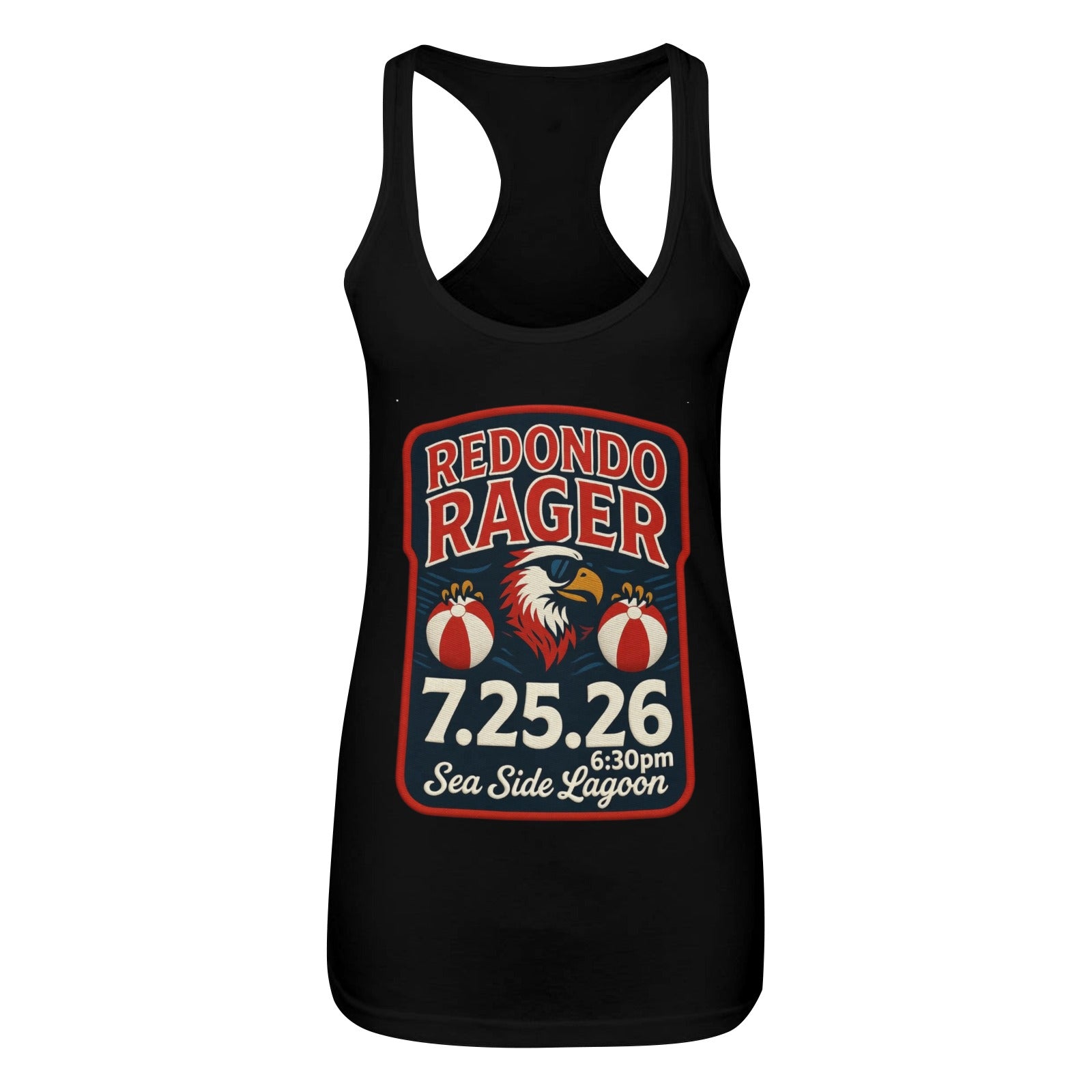 Redondo Rager Seaside Lagoon #RUHS 1st Annual Women's Tank Top  Made in USA