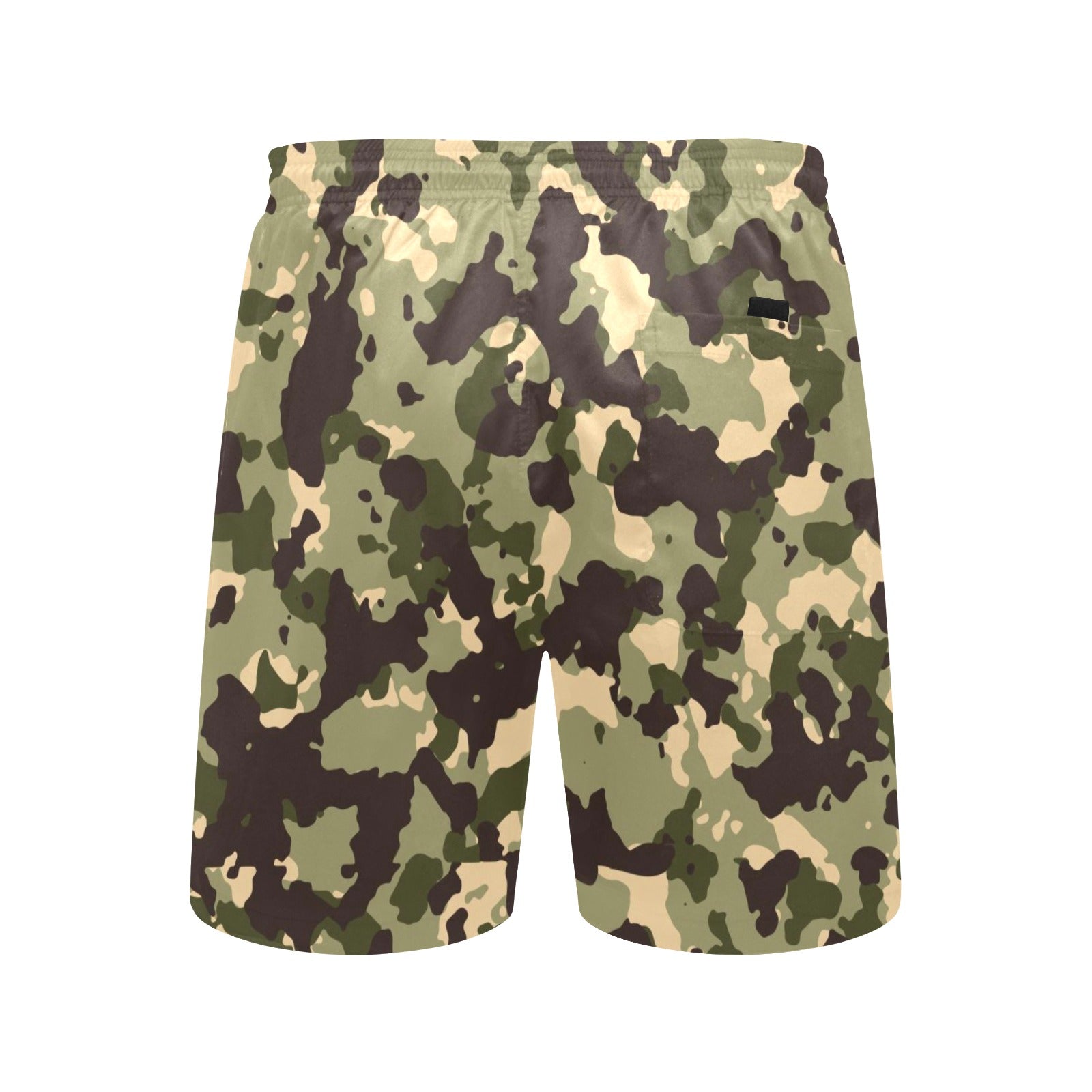 Camouflage Men's Mid-Length Beach Shorts Free Shipping