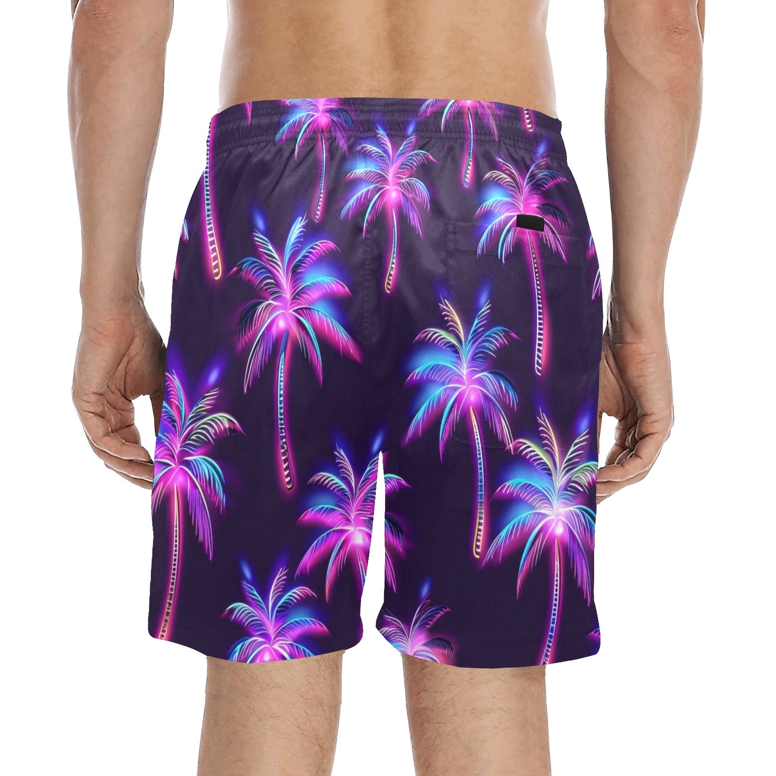 Palms Men's Mid-Length Beach Shorts