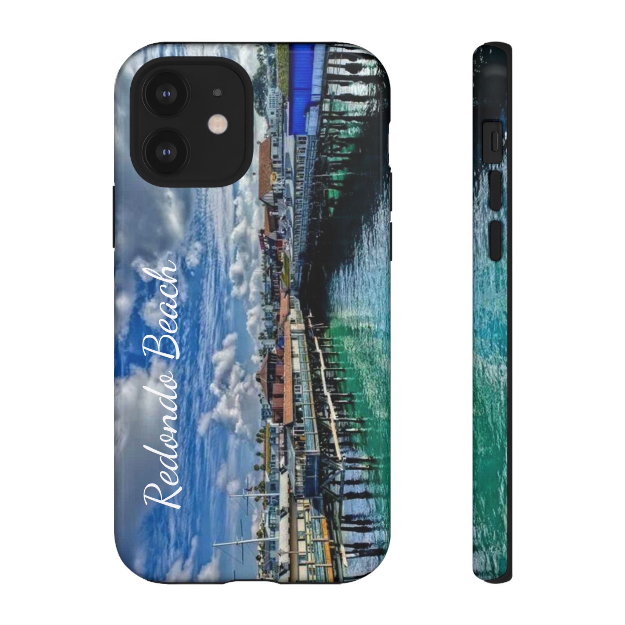 Phone Cases, Redondo Beach California King Harbor Design, Protective Covers, iPhone Accessories, Samsung Accessories, Gift for Travelers