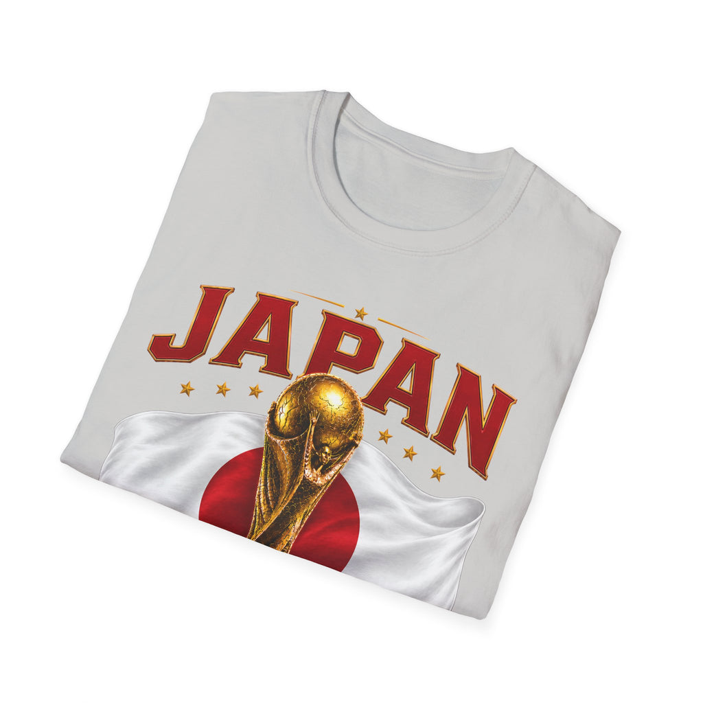 Japan 2026 World Cup T-Shirt — Golden Trophy Soccer Fan Tee