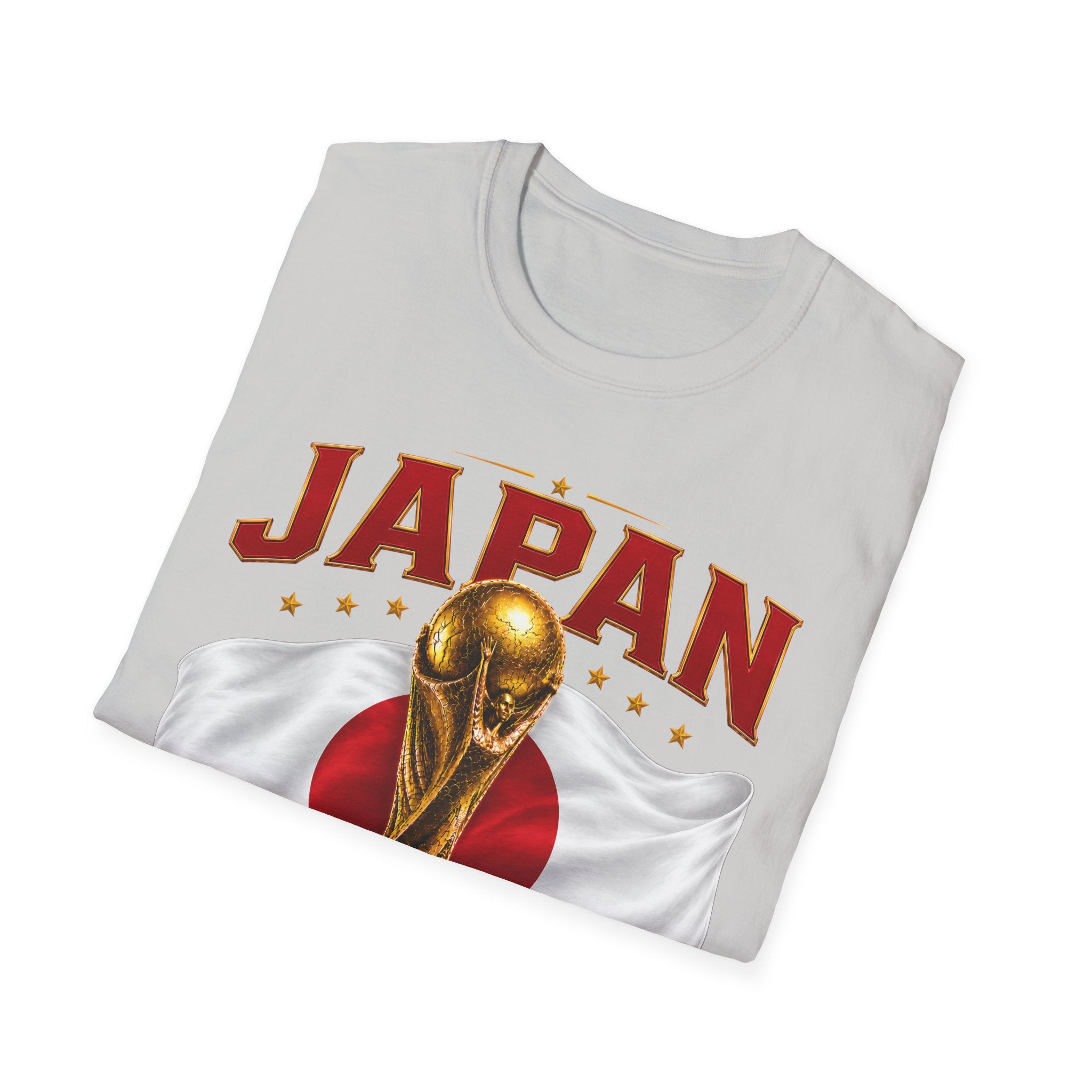 Japan 2026 World Cup T-Shirt — Golden Trophy Soccer Fan Tee