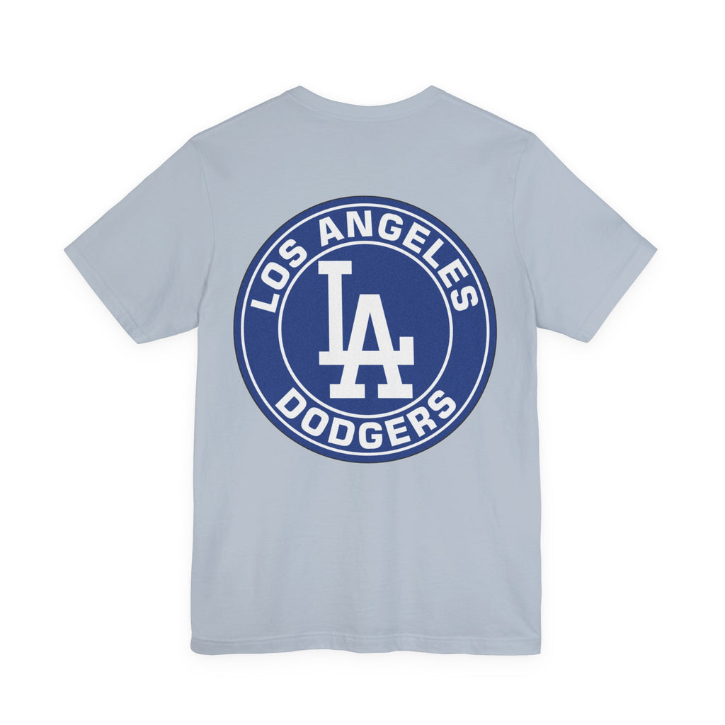 Los Angeles Doyers (Front and Back Printing) Mens Womans Jersey Short Sleeve Tee