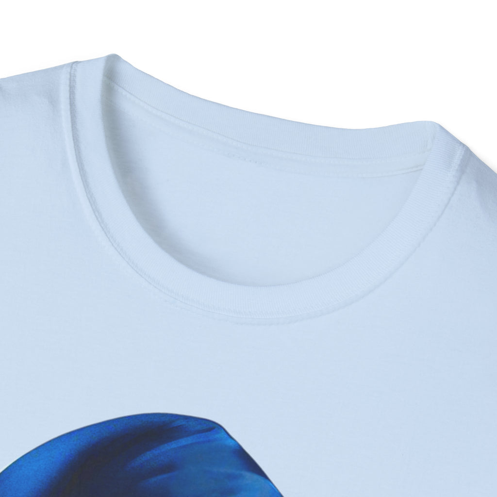 Blue Los Angeles Doyers Santa Tee | Santa Hat Graphic T-Shirt #Doyers