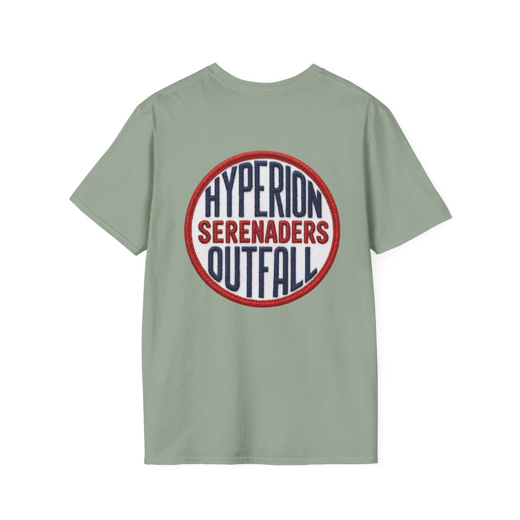 Hyperion Outfall Serenaders  Manhattan Beach T-Shirt — Retro Band Logo Tee