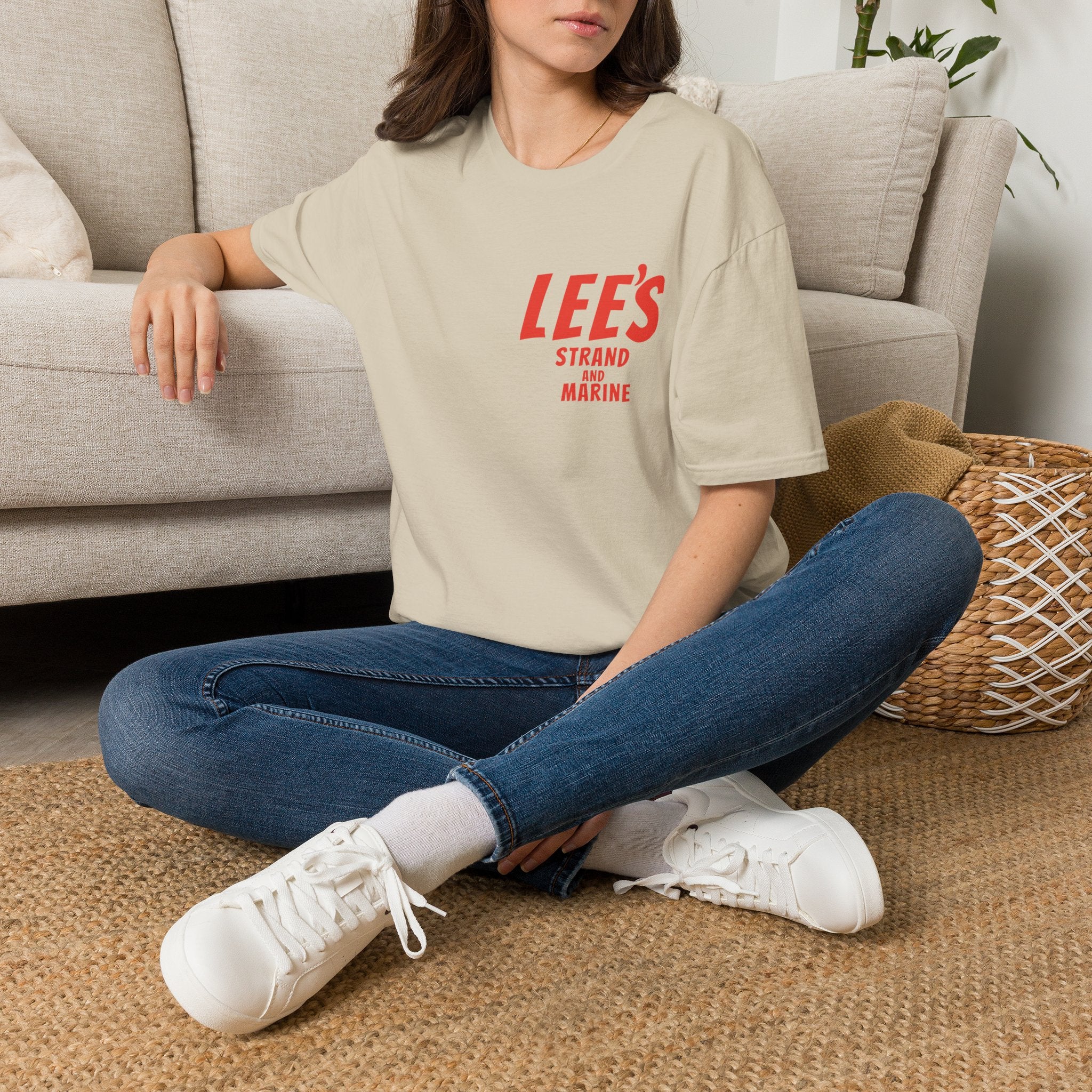 Greasy Lee's  Strand and Marine Old School T-Shirt | Manhattan Beach vintage surfer logo